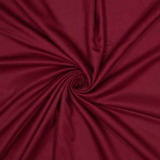 No. 1557 Hosenstoff Bambus dunkel rot