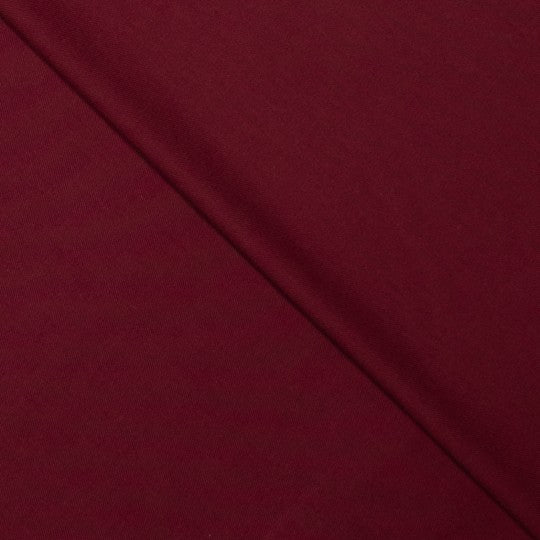 No. 1557 Hosenstoff Bambus dunkel rot