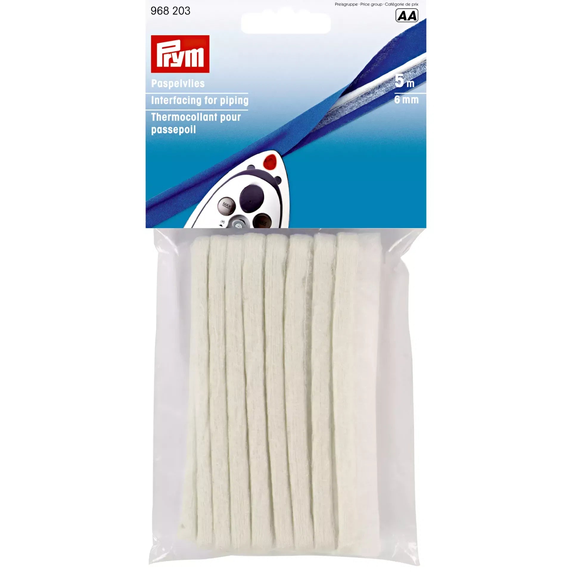Prym Paspelvlies 6mm x 5m