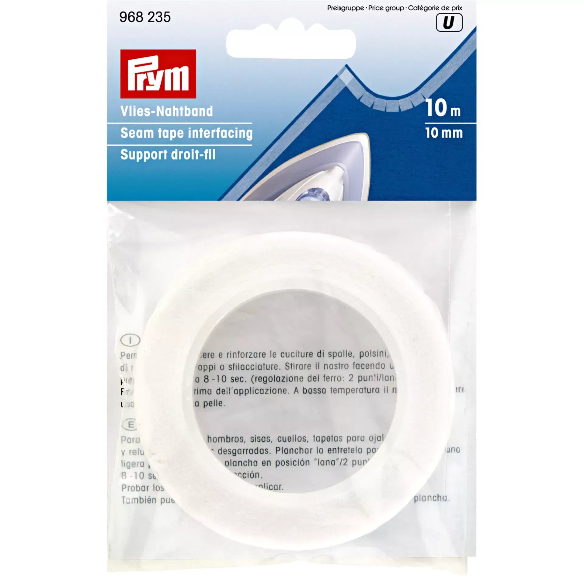 Prym Vlies Nahtband 10mm x 10m