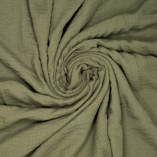 No. 1570 Viskose Struktur khaki | 0,70m