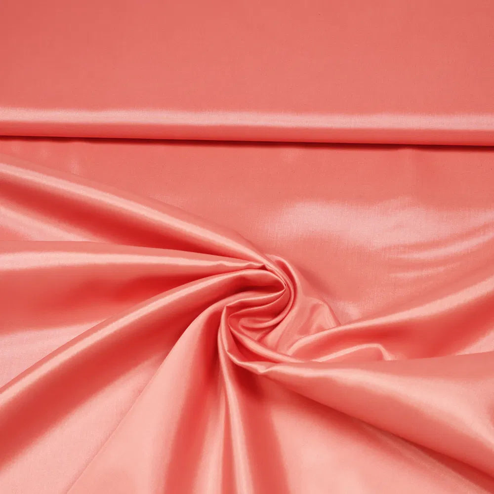 doublure taffetas rose saumon