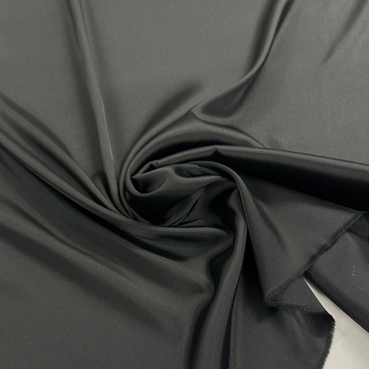 No. 2163 Seide-Acetat Satin schwarz