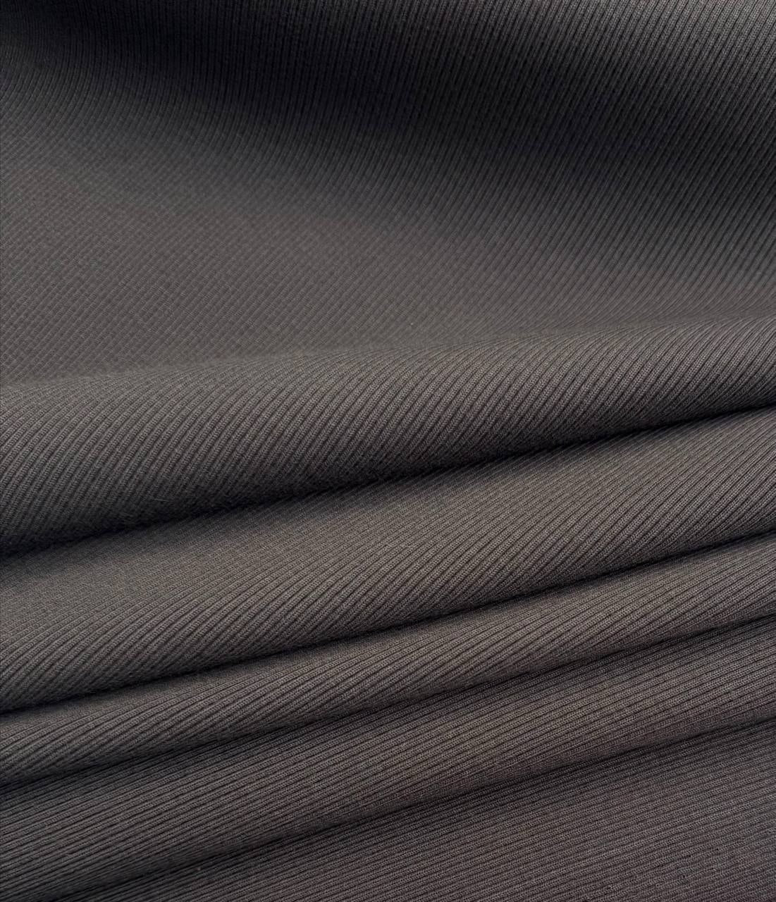 No. 2130 Rippjersey dunkelbraun