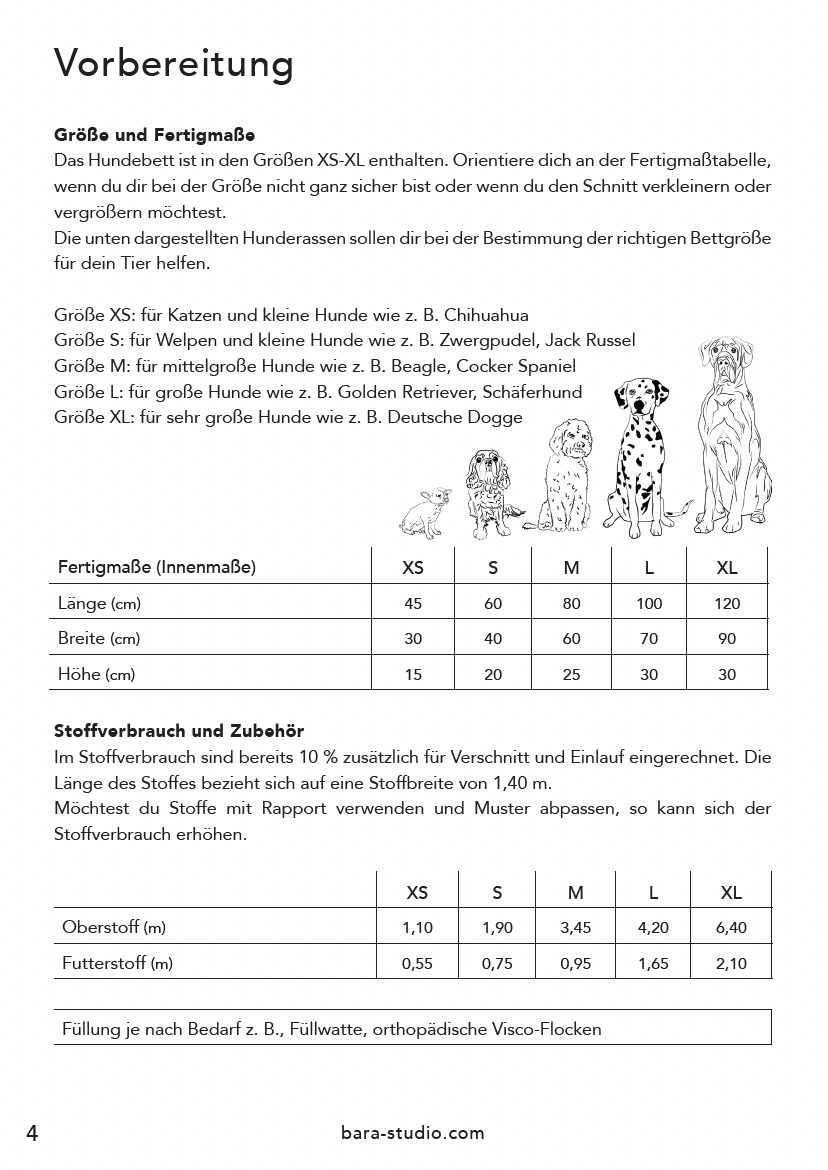 Hundebett Leni