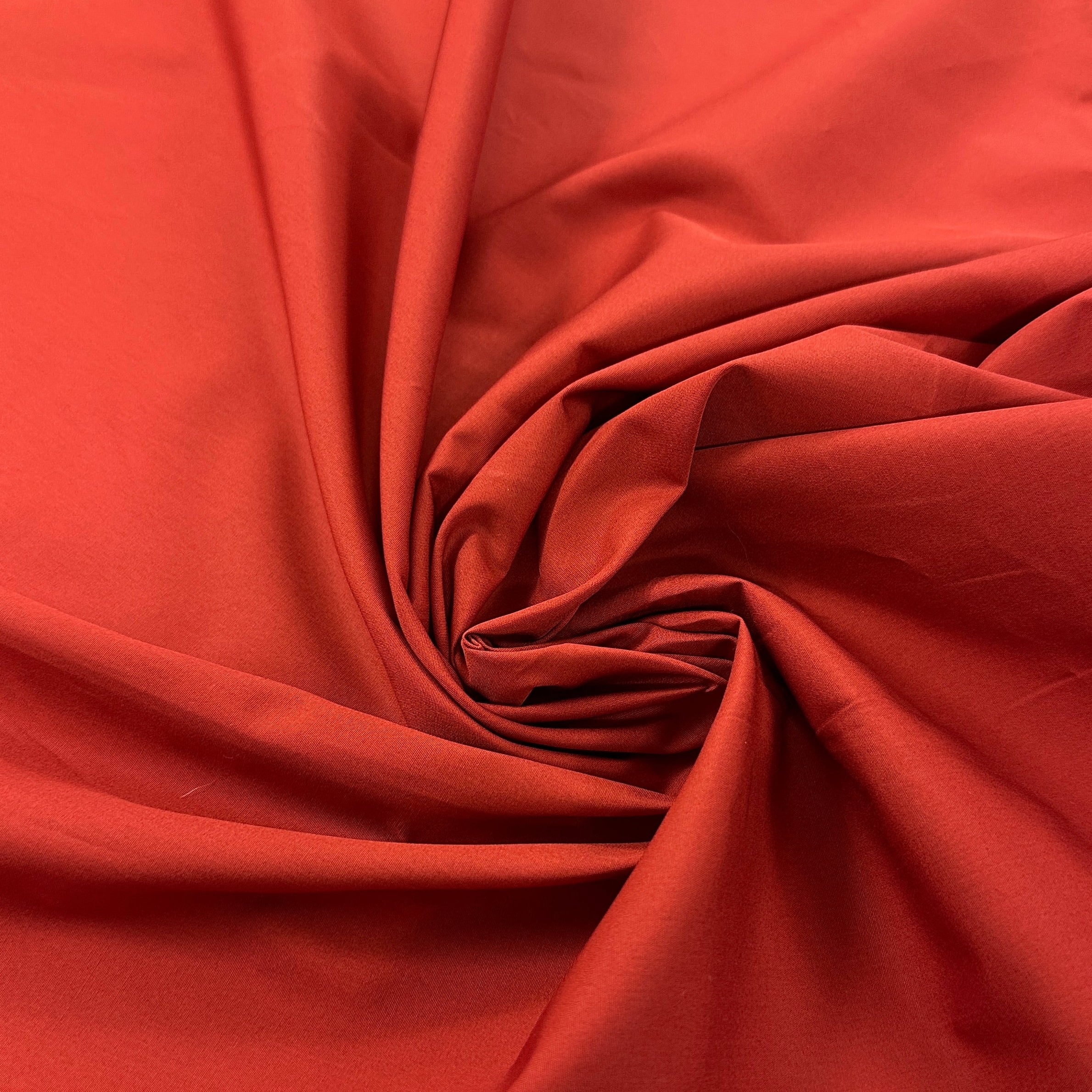 No. 2027 Baumwoll-Poplin rot