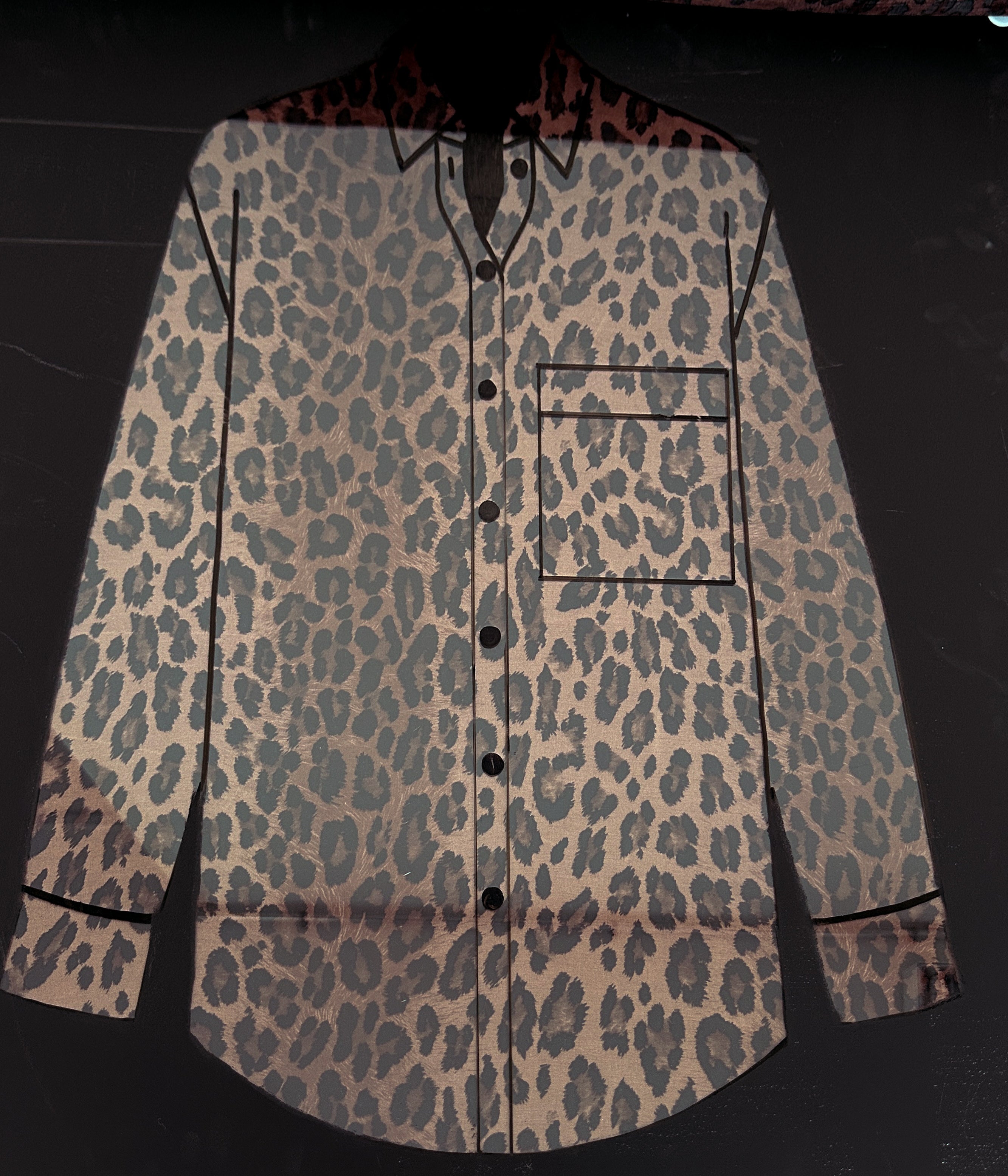 No. 1617 Viskose Satin Leo | 1,15m