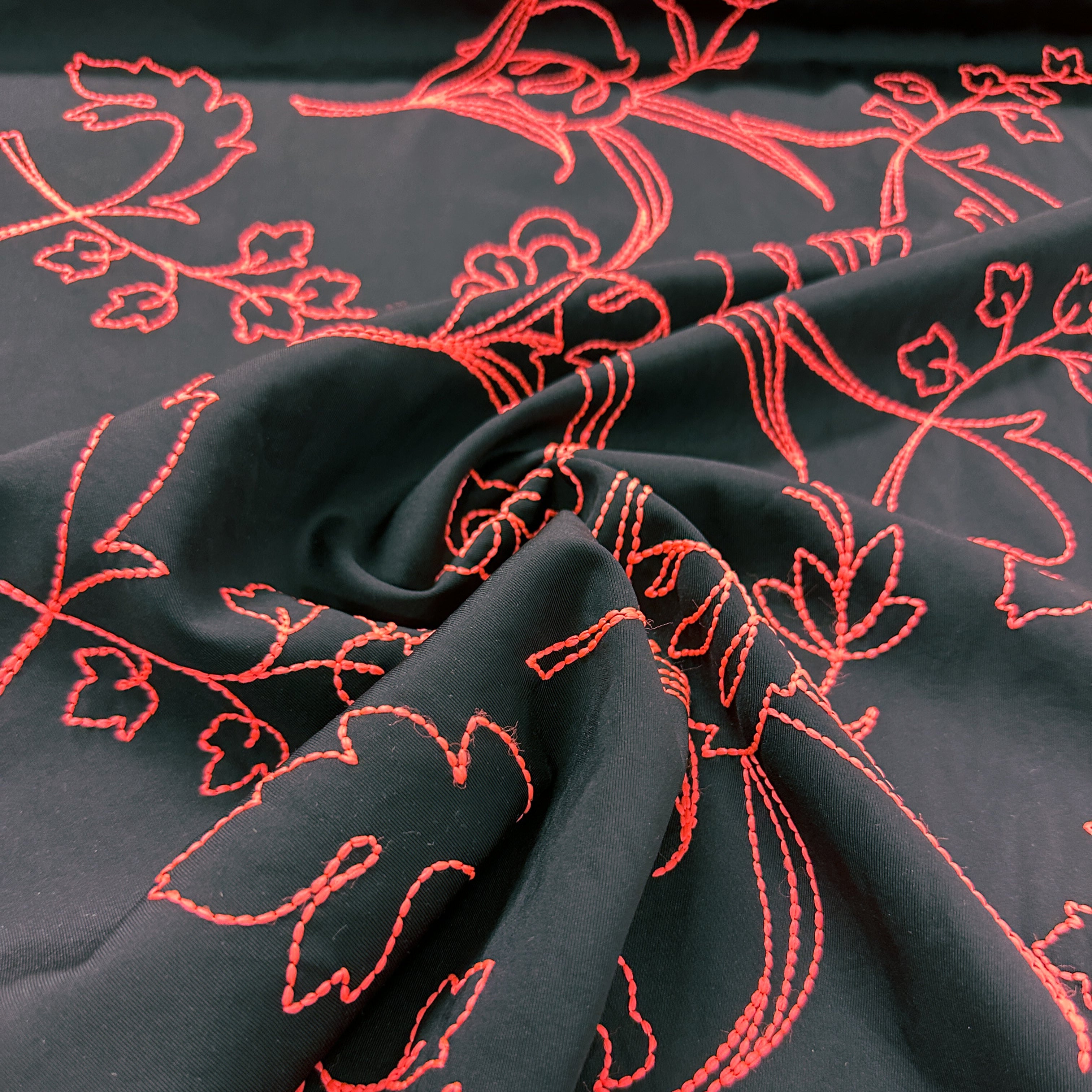 No. 1677 Scuba schwarz pink neon | 1,00m