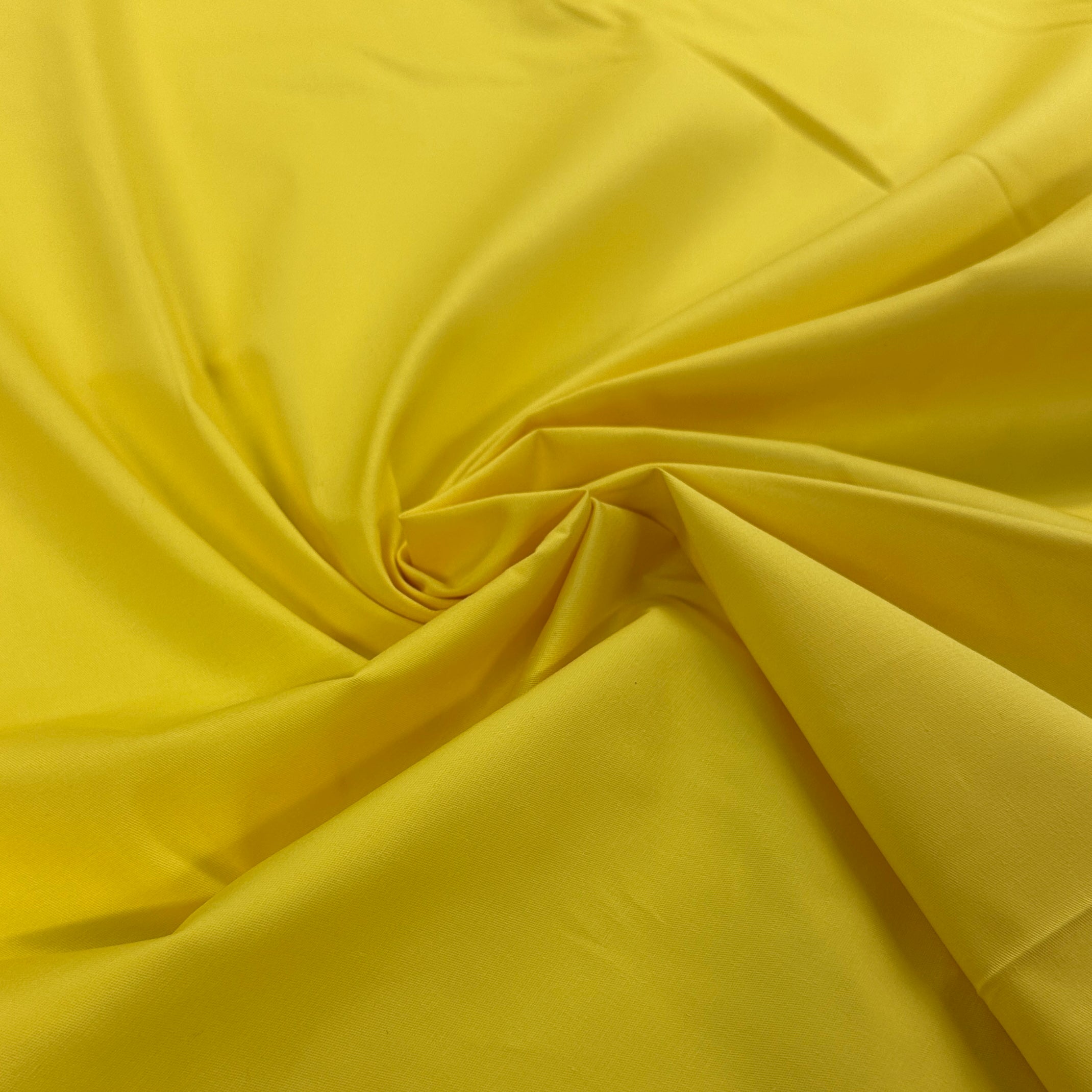 No. 1733 Baumwollpoplin Stretch Zitronengelb