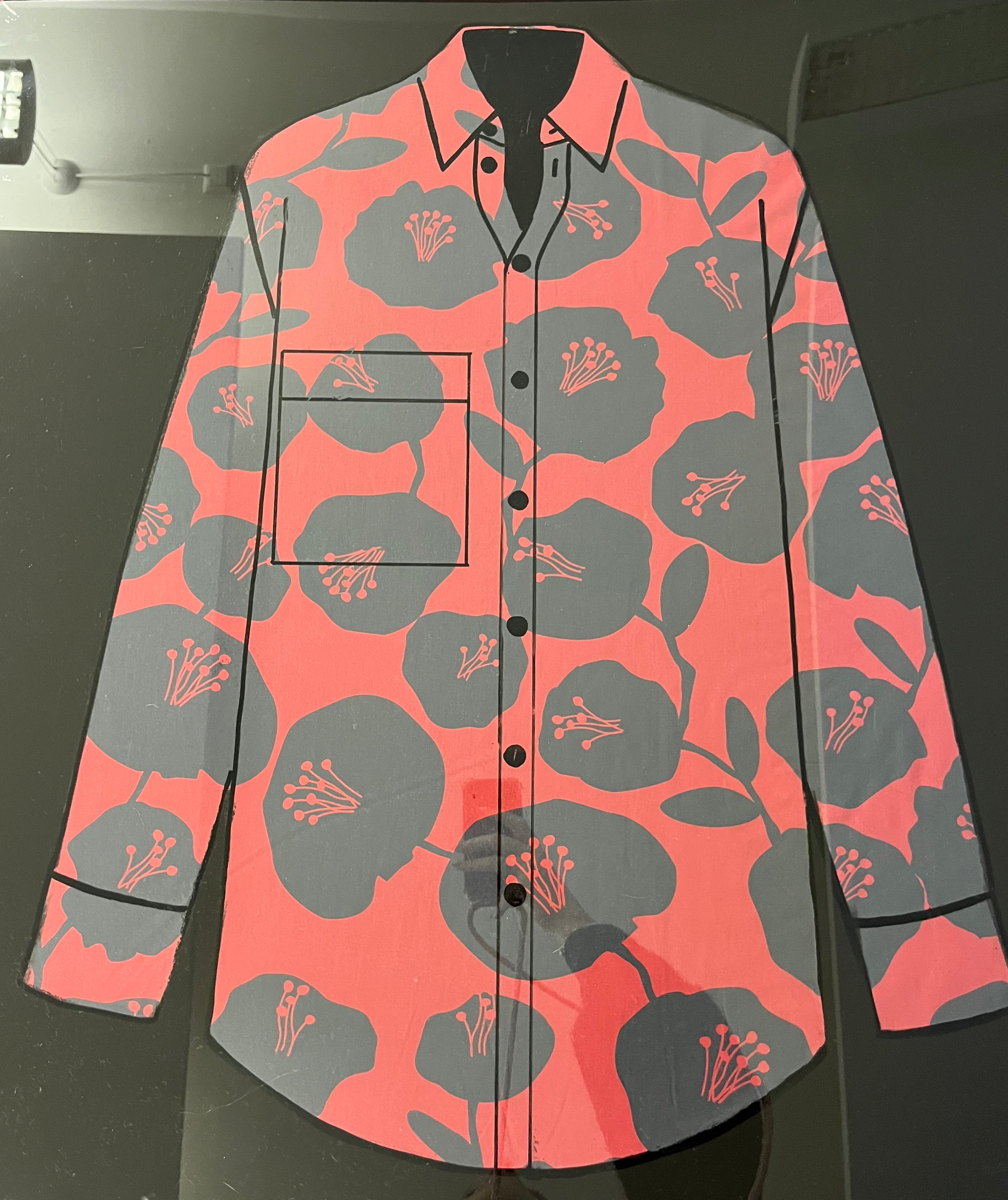 No. 1564 Baumwoll Popelin Blumen