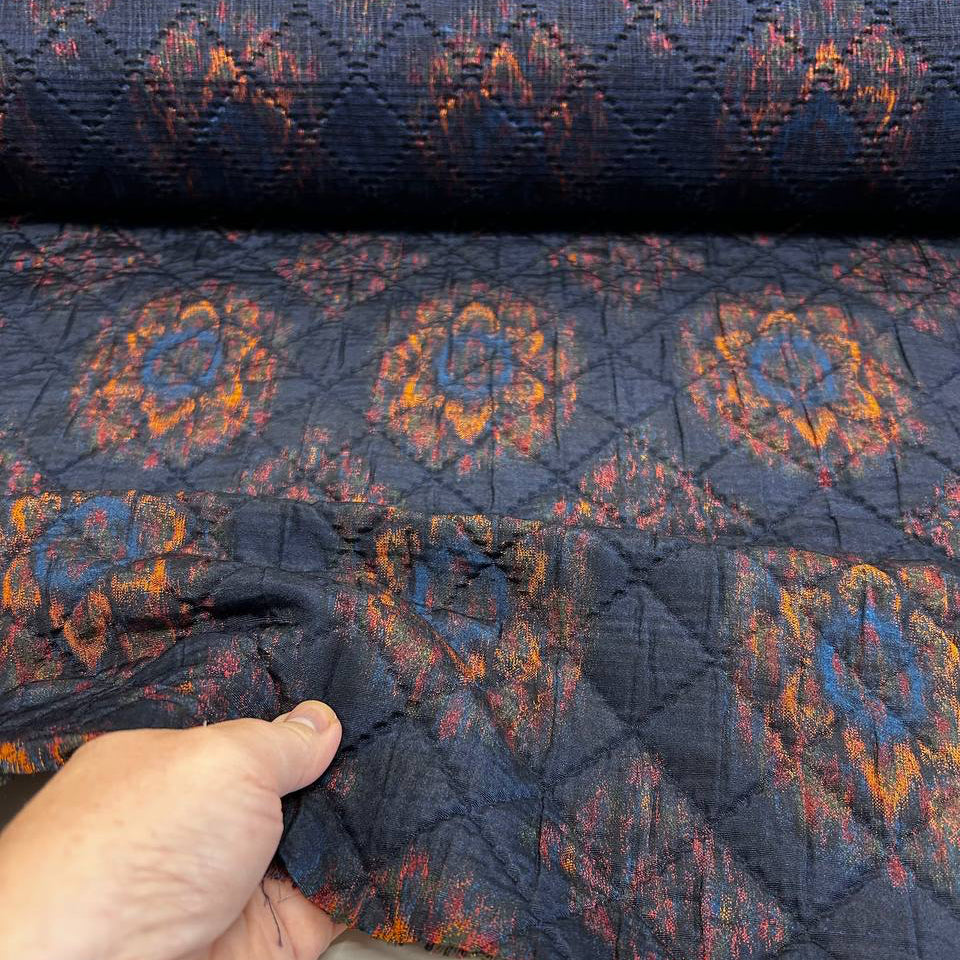 5F9MY - Steppstoff Woll-Seidenmischung Loro P*ana