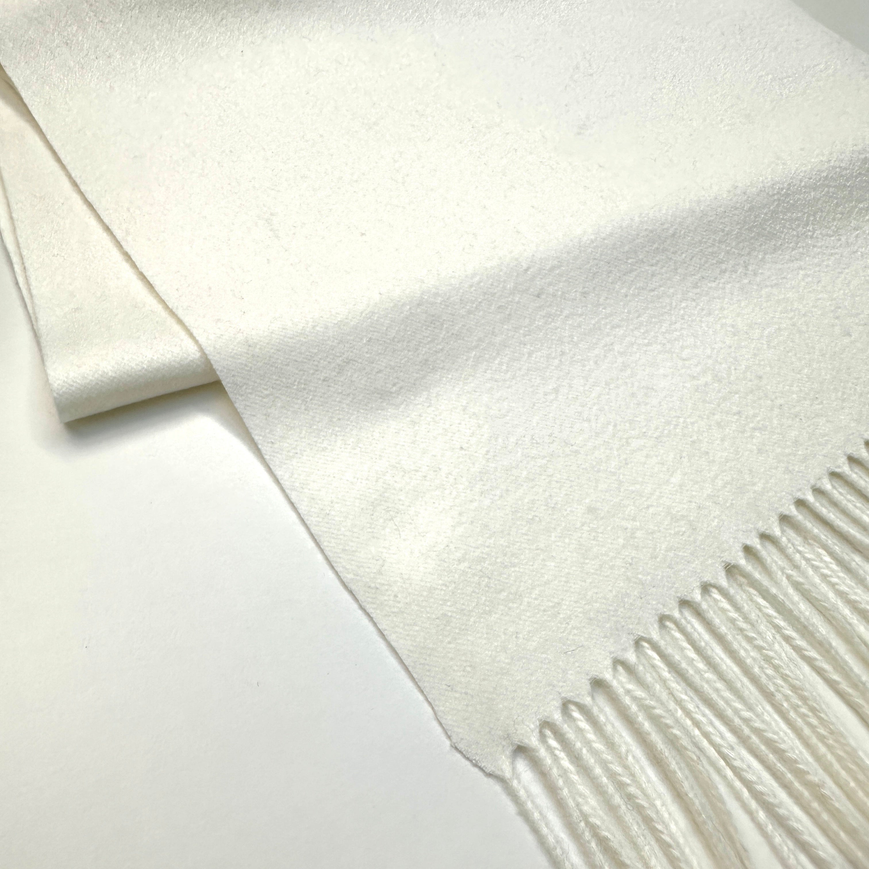 Schal 100% Kaschmir milk