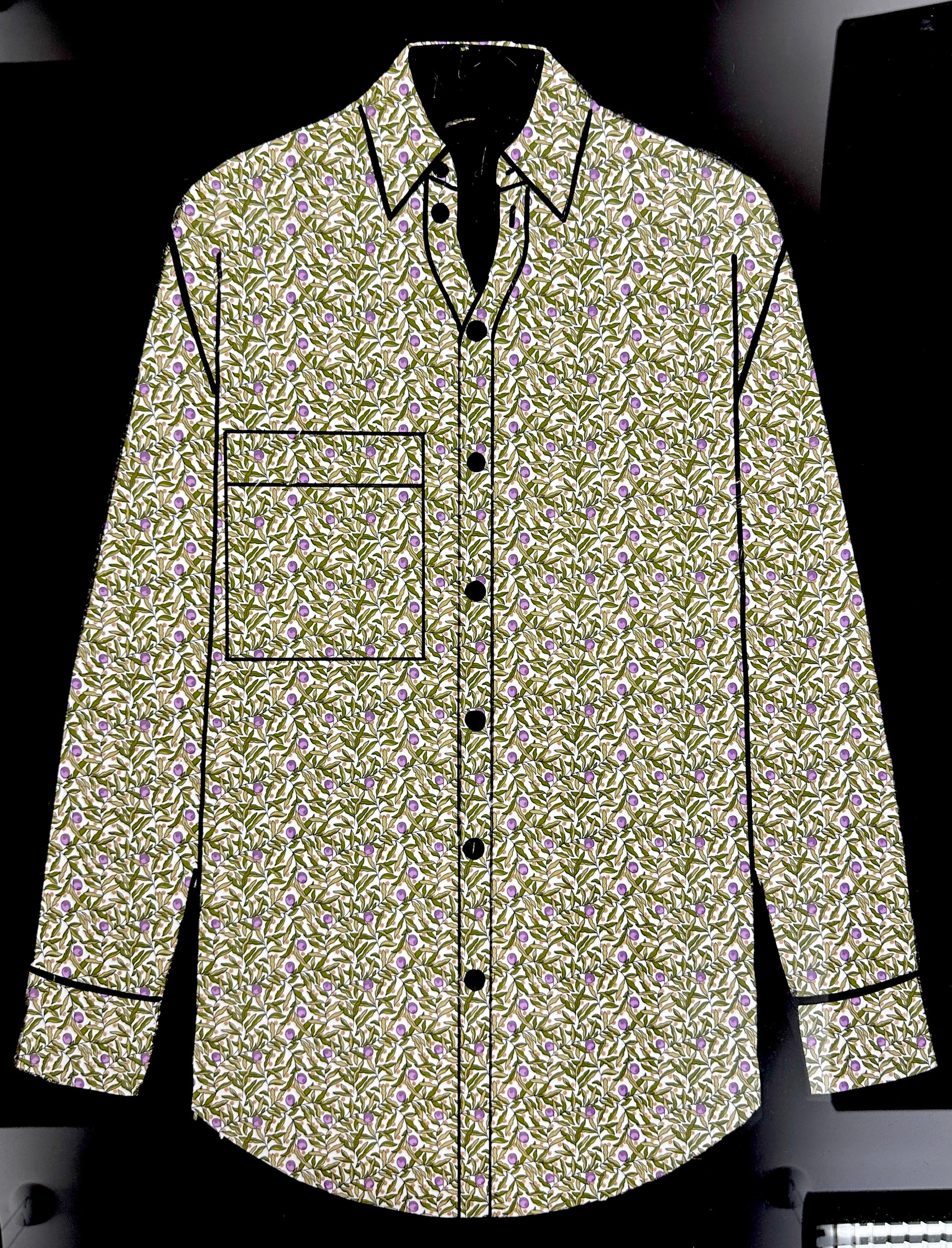 No. 1828 bedruckte Baumwolle Liberty