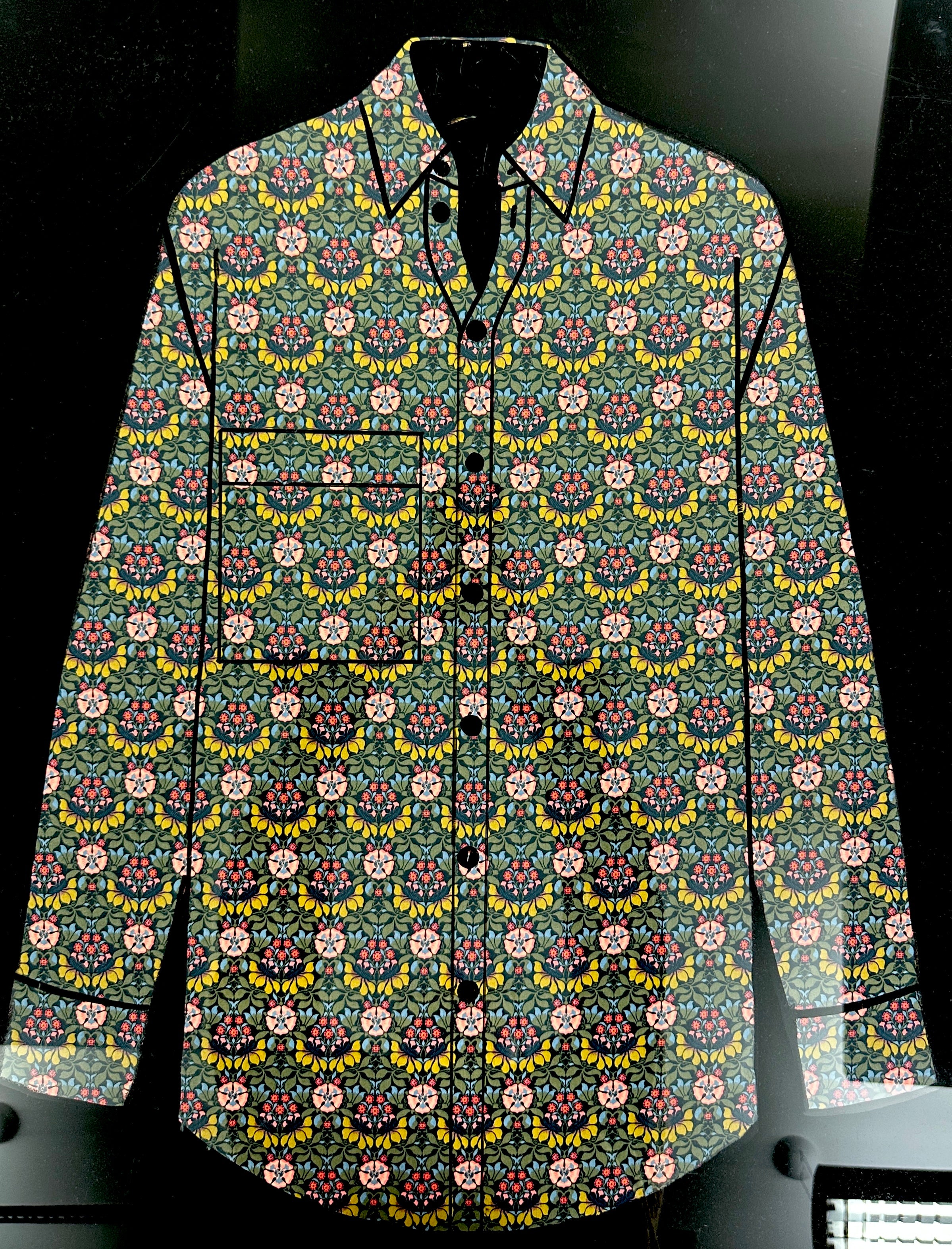 No. 1826 bedruckte Baumwolle Liberty