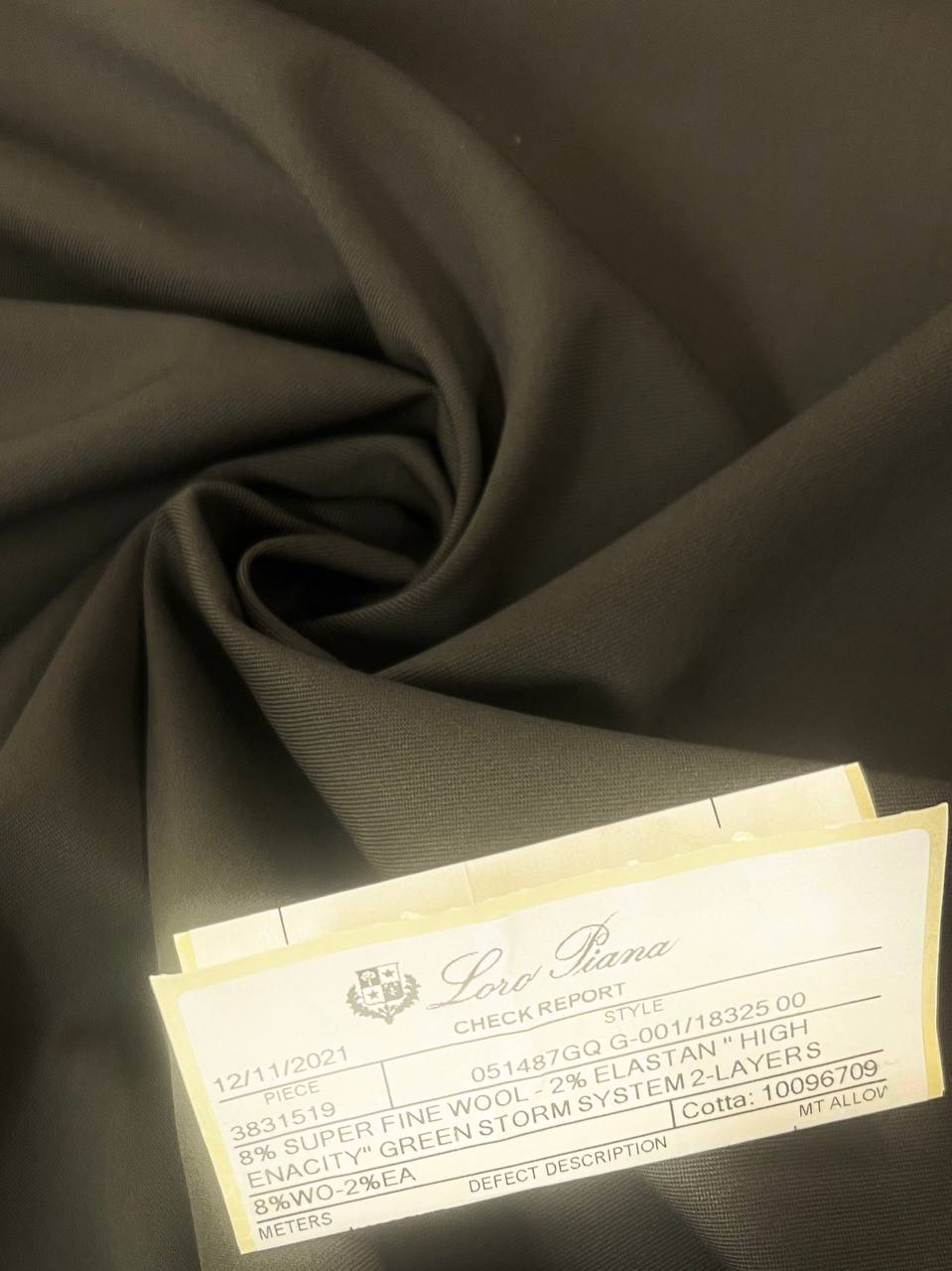 No. 1868 Superfine Wolle + Membran Loro P. storm system