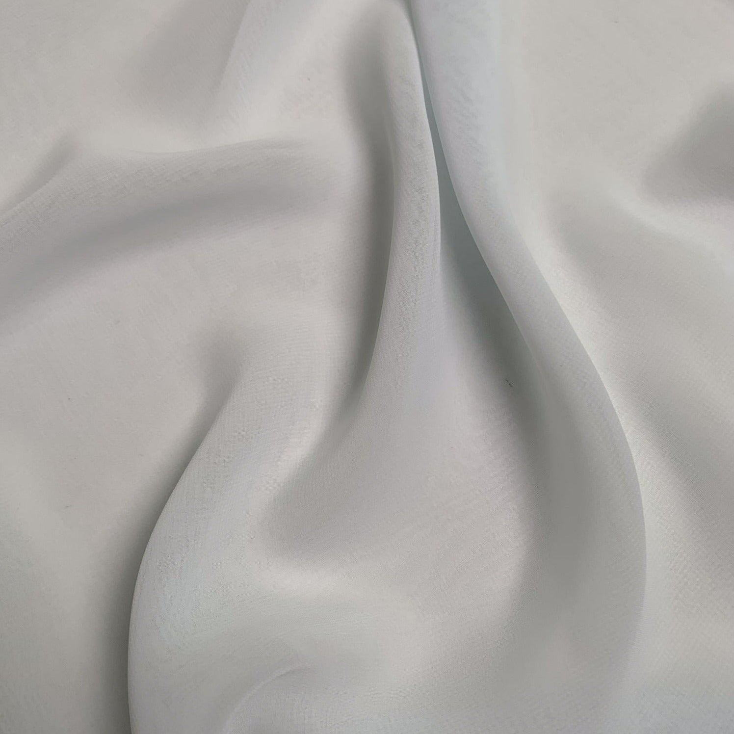 No. 1121 white crepe georgette
