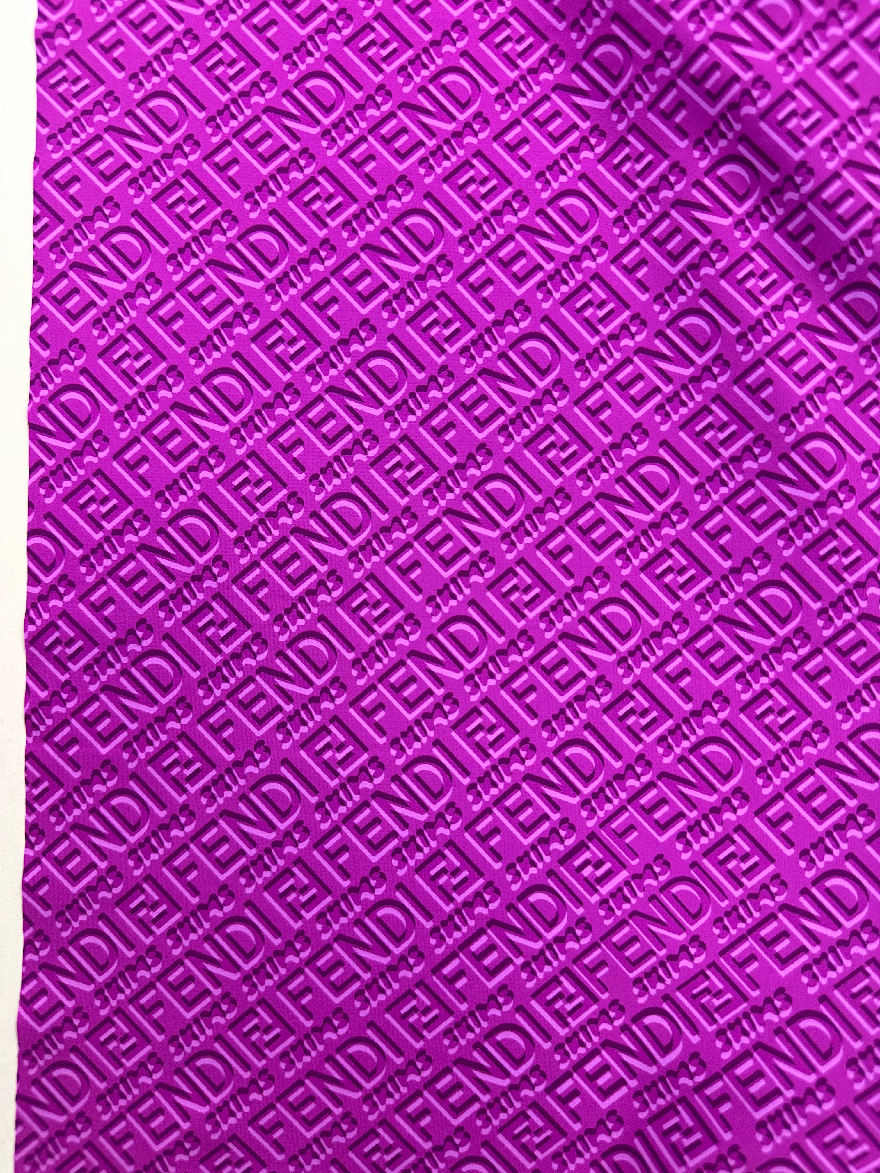 No. 1894 Sport- und Badelycra pink F*ndi