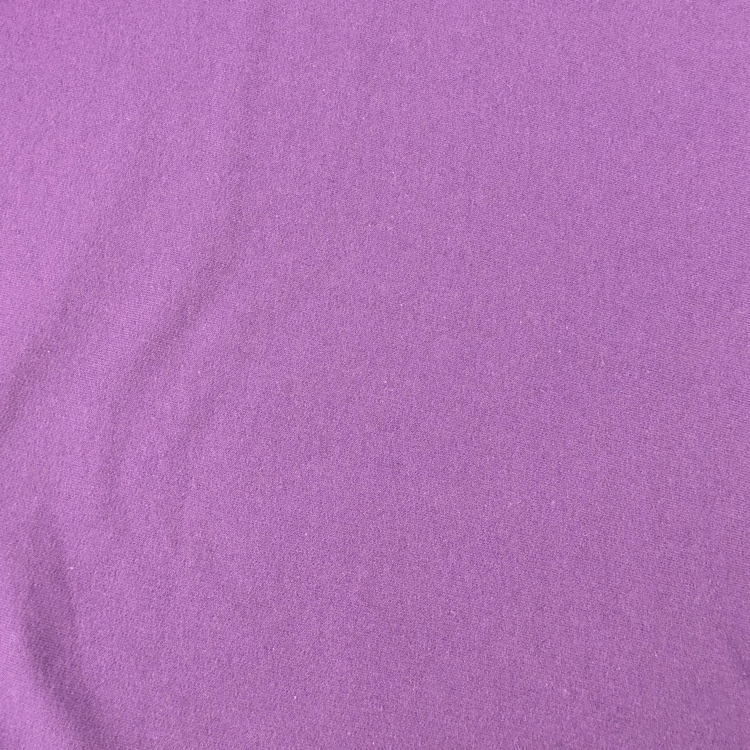 No. 1183 Sweat fabric cotton purple / various lengths
