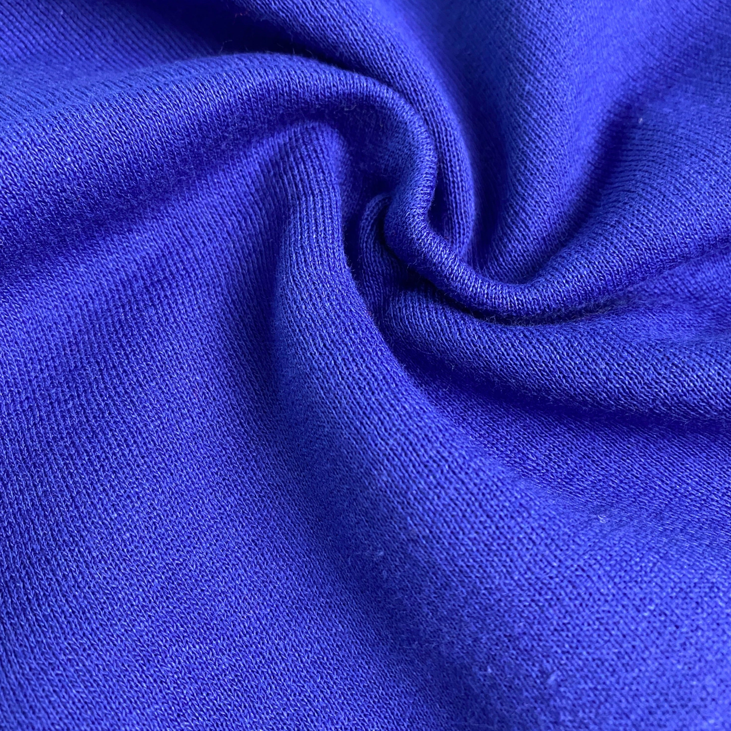 No. 1225 Sweatstoff königsblau | 1,40m