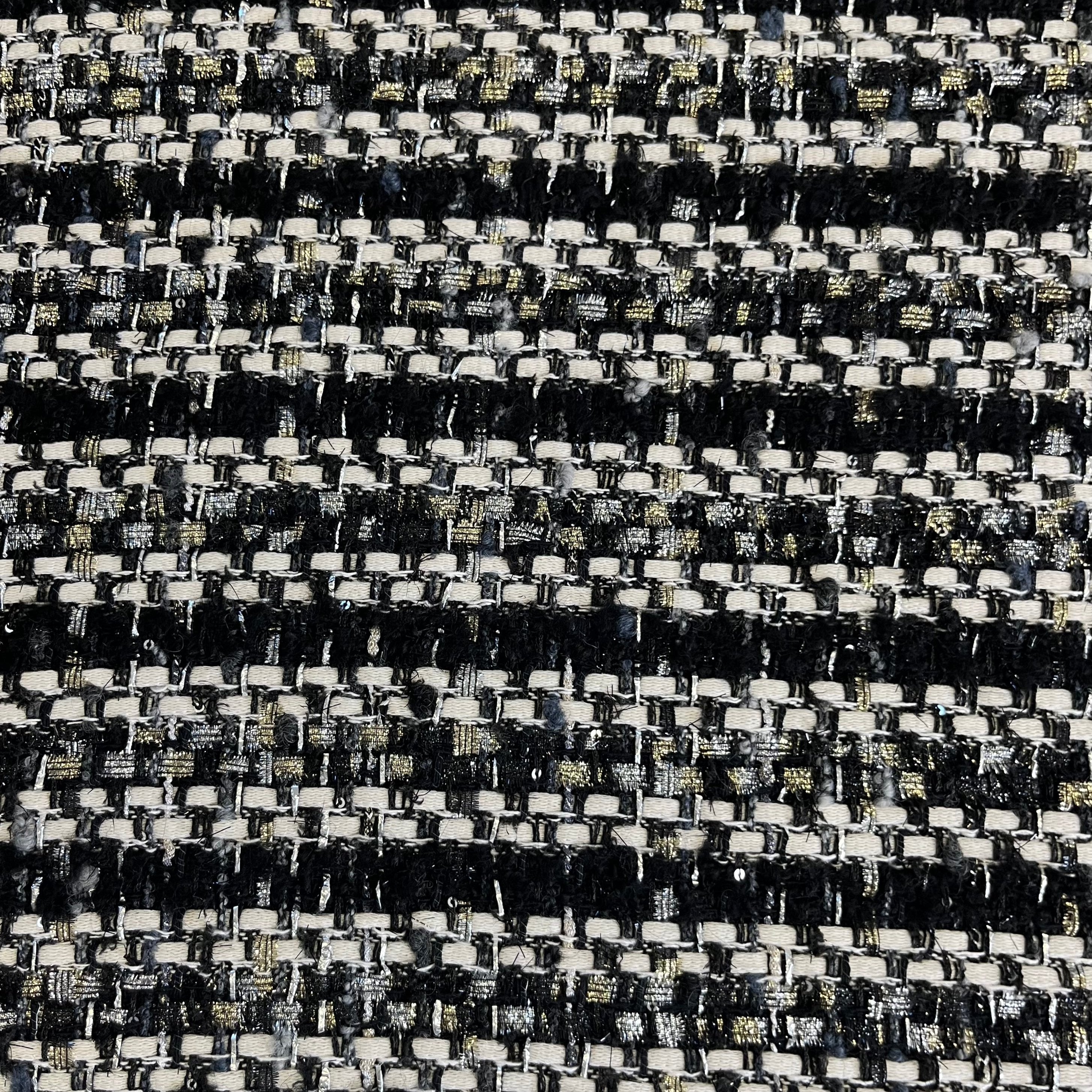 No. 1493 Boucle schwarz silber