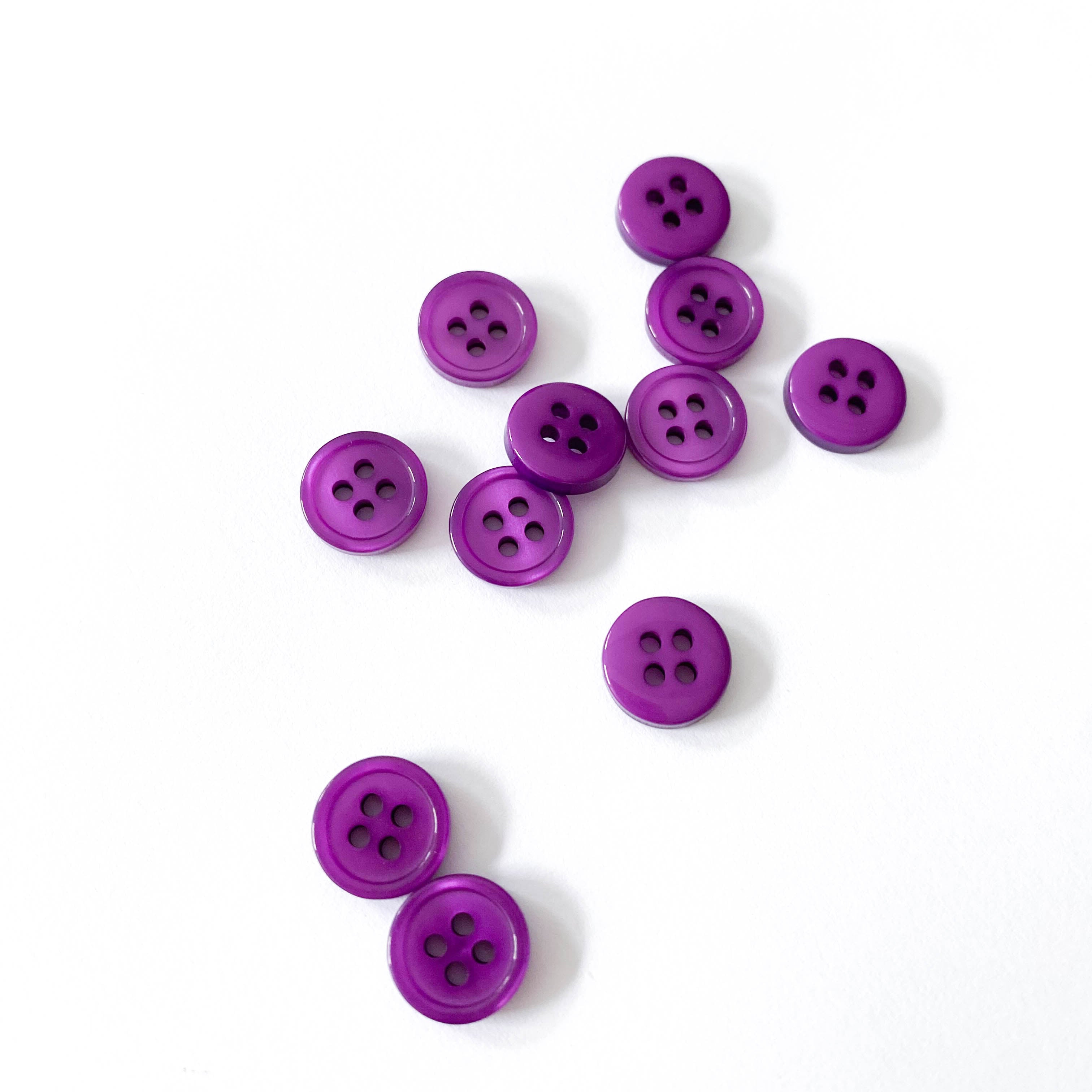 Petits boutons de chemisier 1,1 cm différentes couleurs