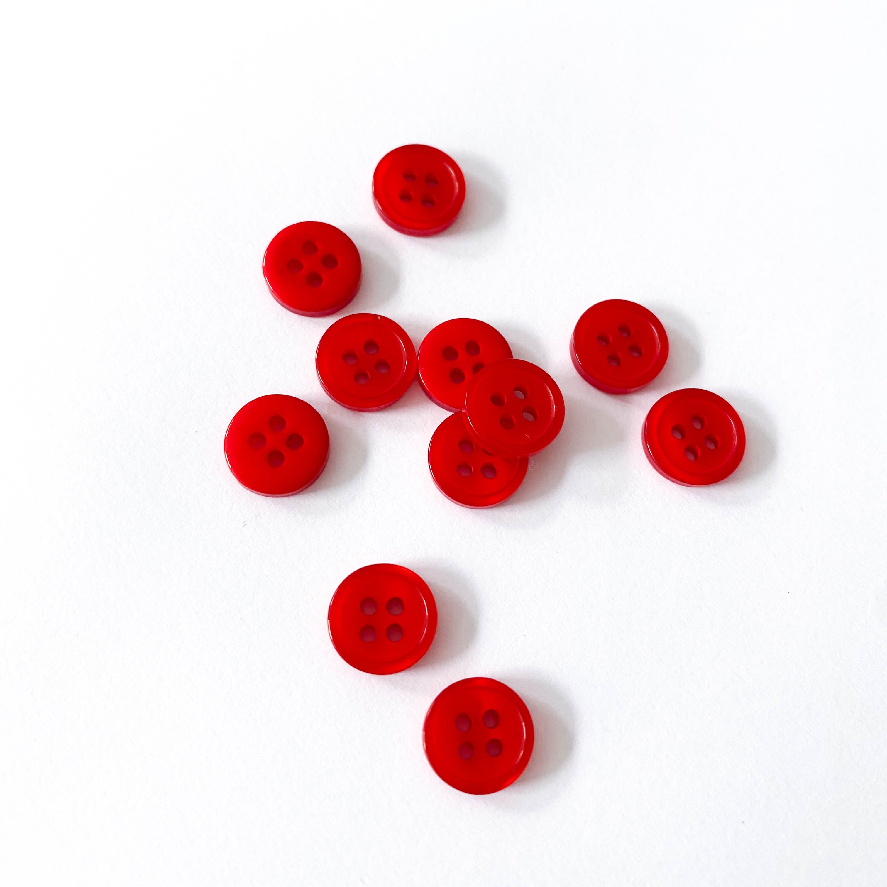 Petits boutons de chemisier 1,1 cm différentes couleurs