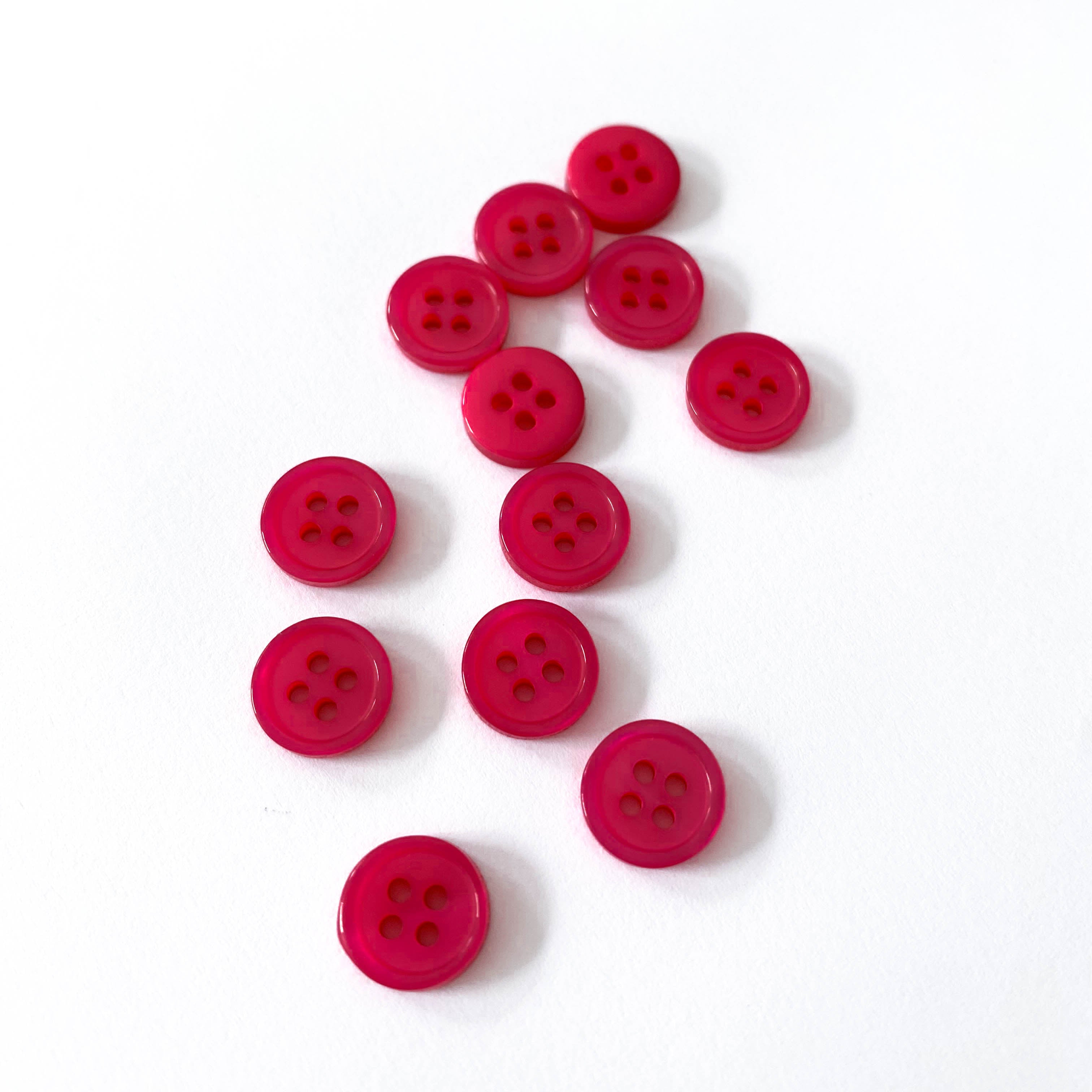Petits boutons de chemisier 1,1 cm différentes couleurs