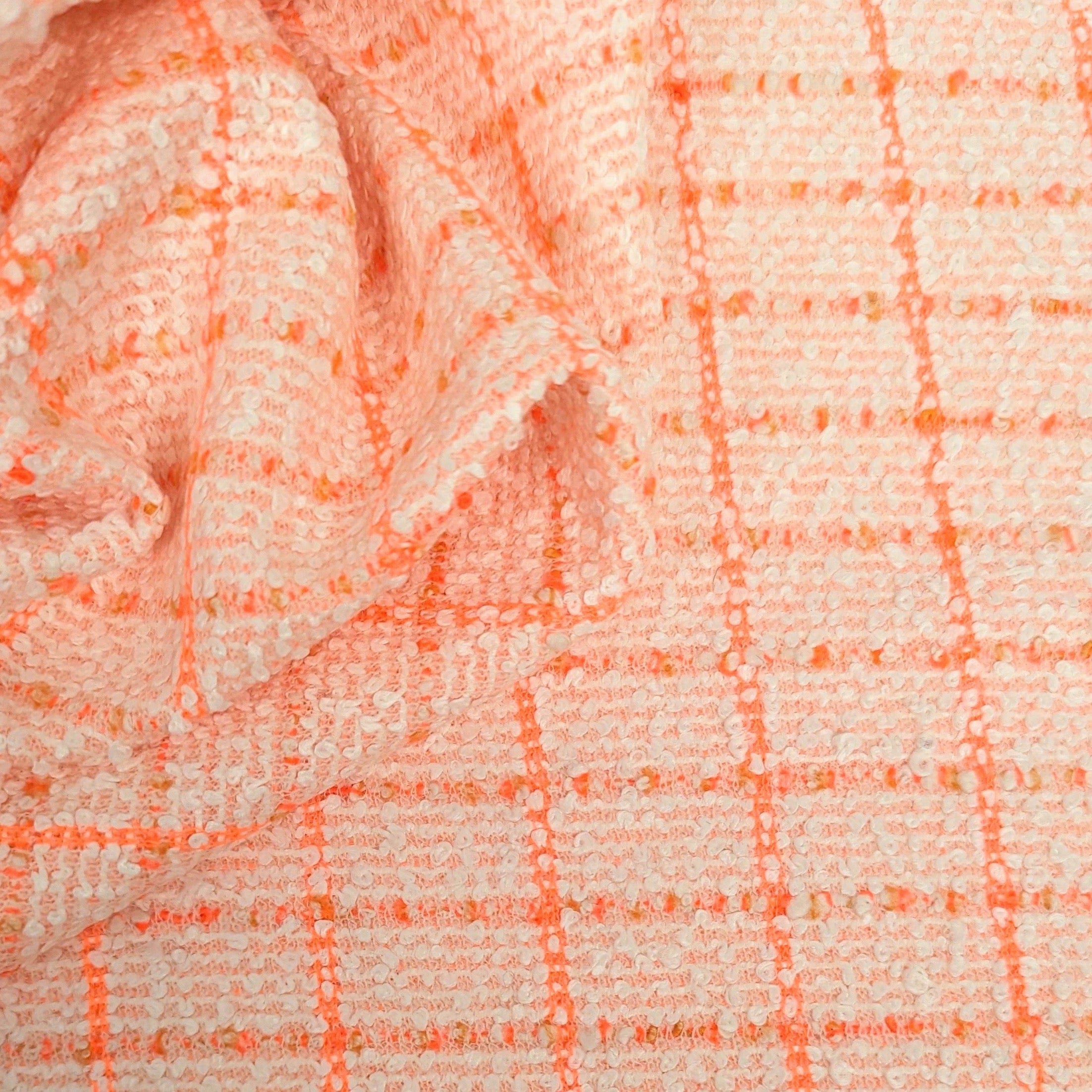 No. 1239 Tweed Orange Neon