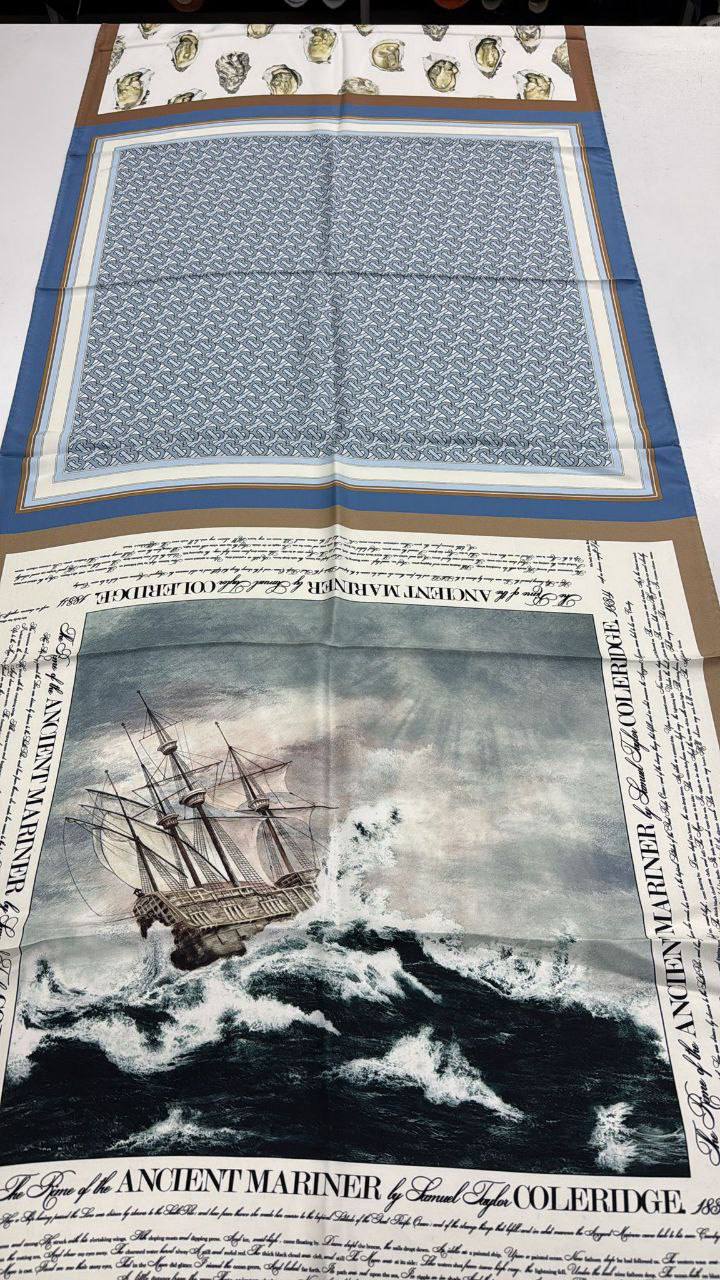 21 Seidenschal Burbe**y 210x70