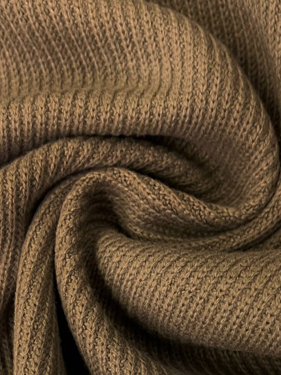 No. 1856 - Kaschmirstrick Olive Mocha Z*gna