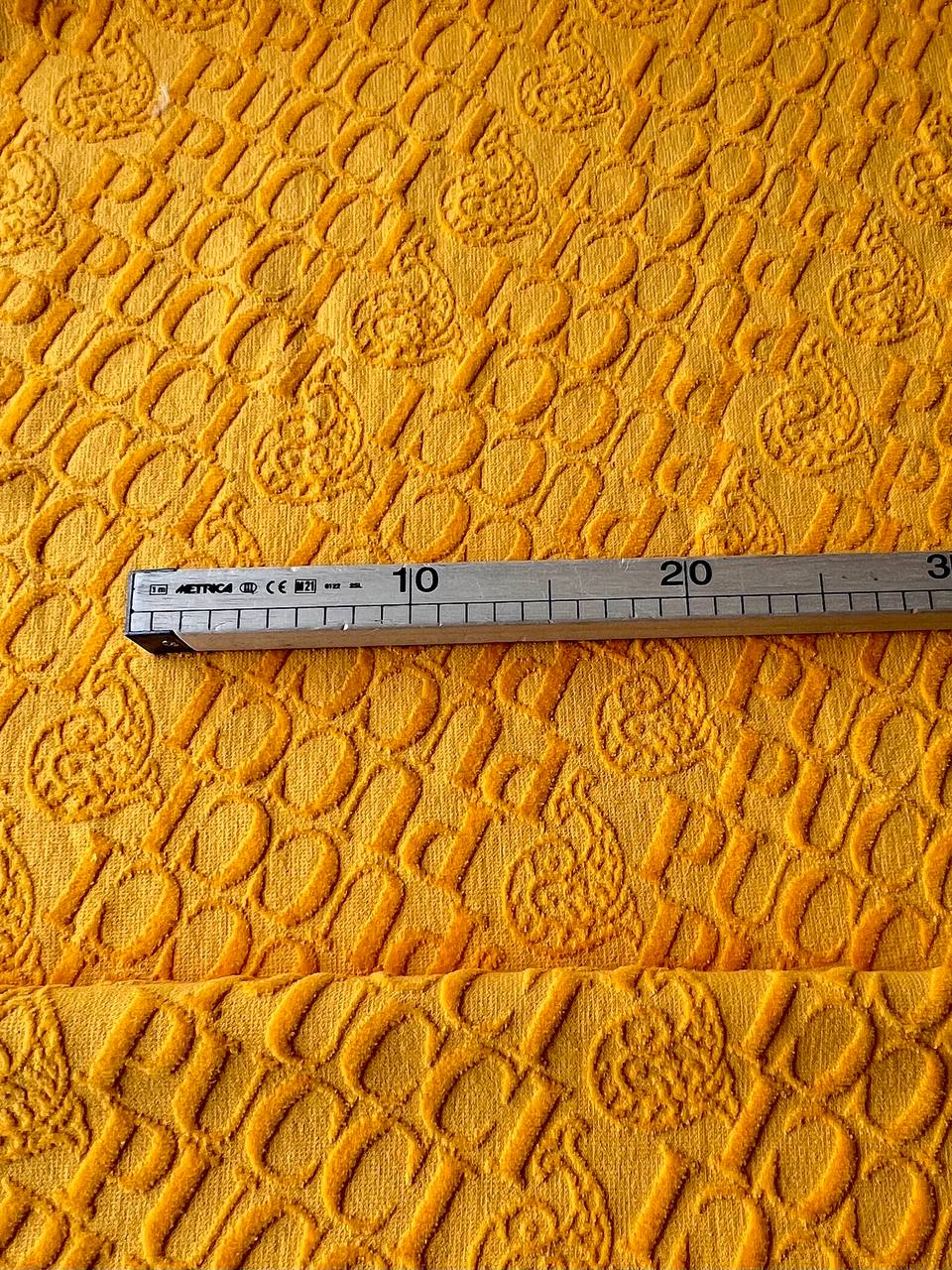 No. 1866 - Frottee Baumwolle gelb Pu**i