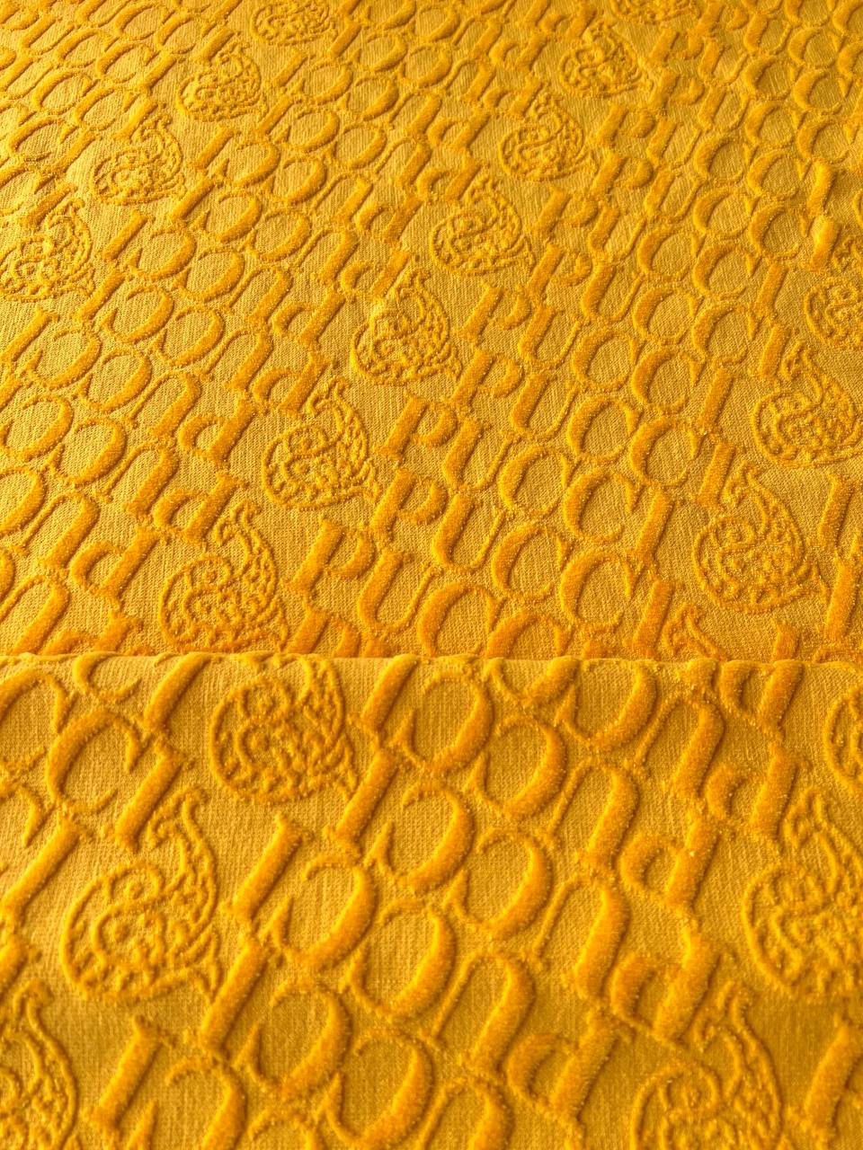 No. 1866 - Frottee Baumwolle gelb Pu**i