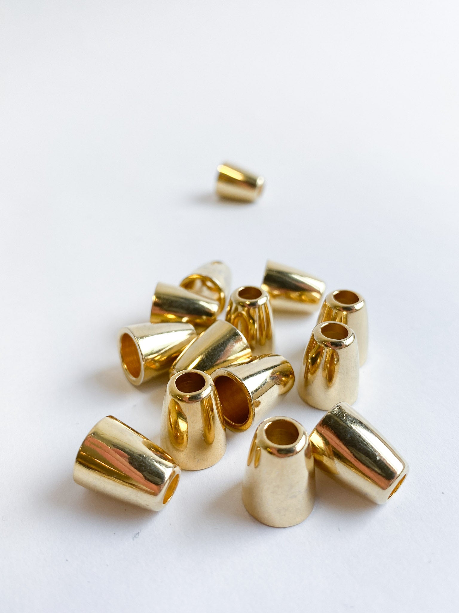 Embout cordon 5 mm doré