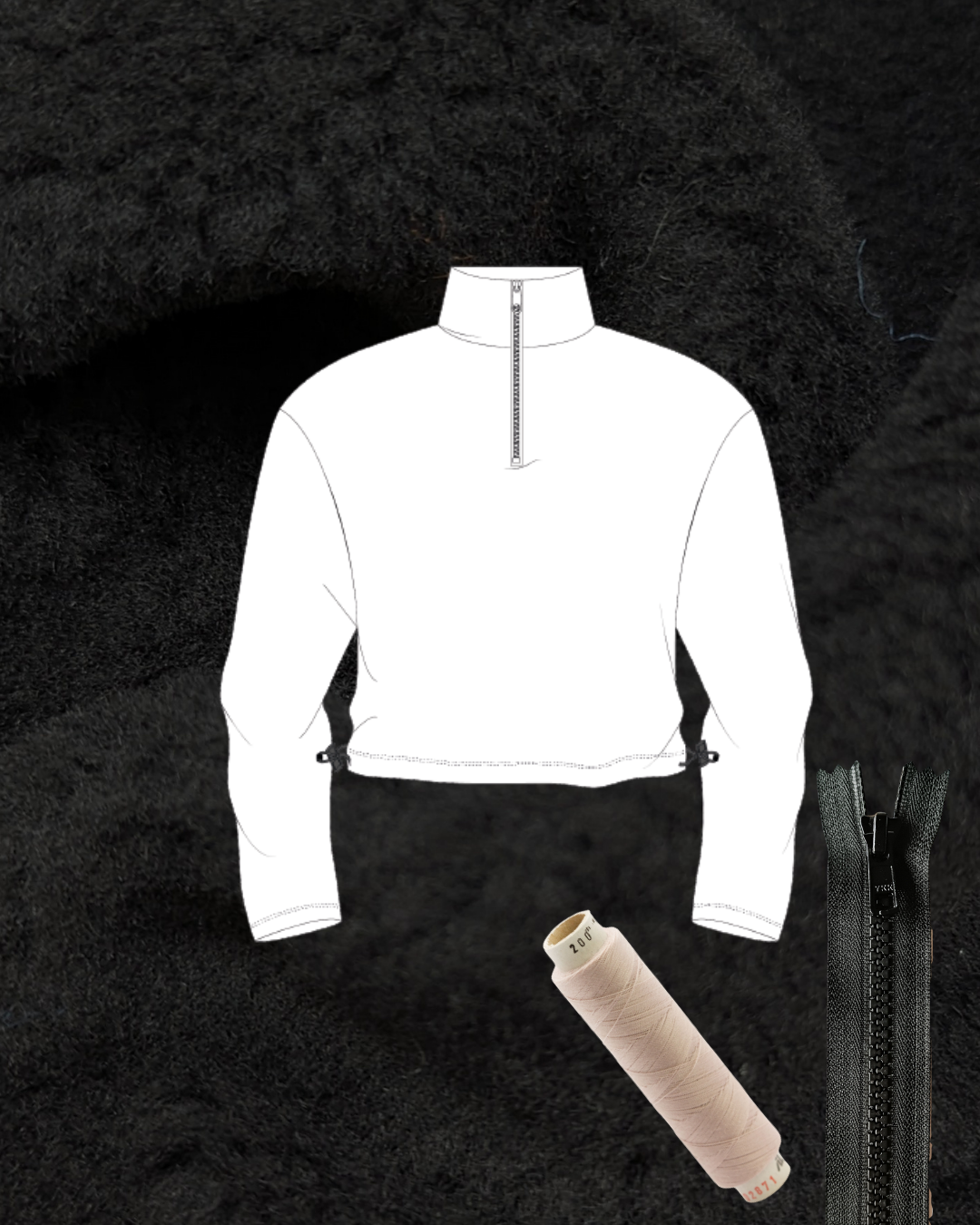 DIY-Set Teddy Plüsch Troyer Nela