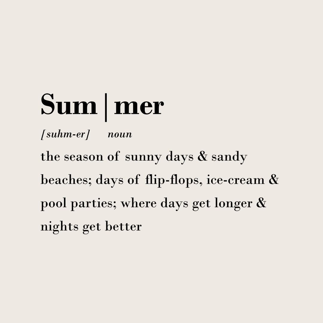 Transferprint "Summer"