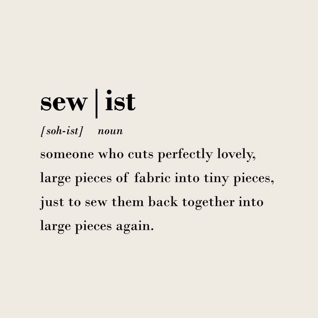 Transferprint "Sewist"