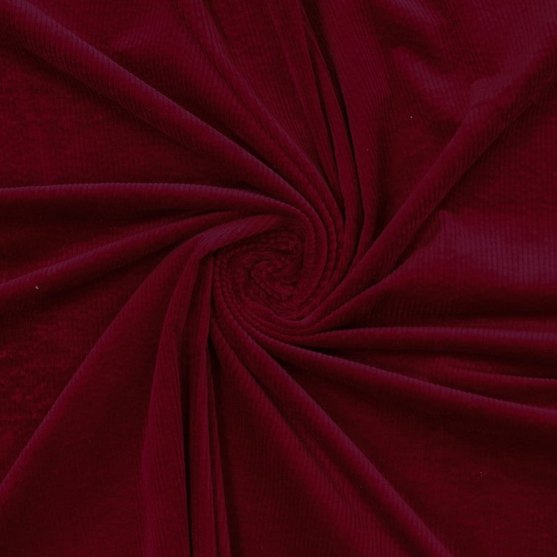 No. 1797 Breitcord bubble wash rumba red