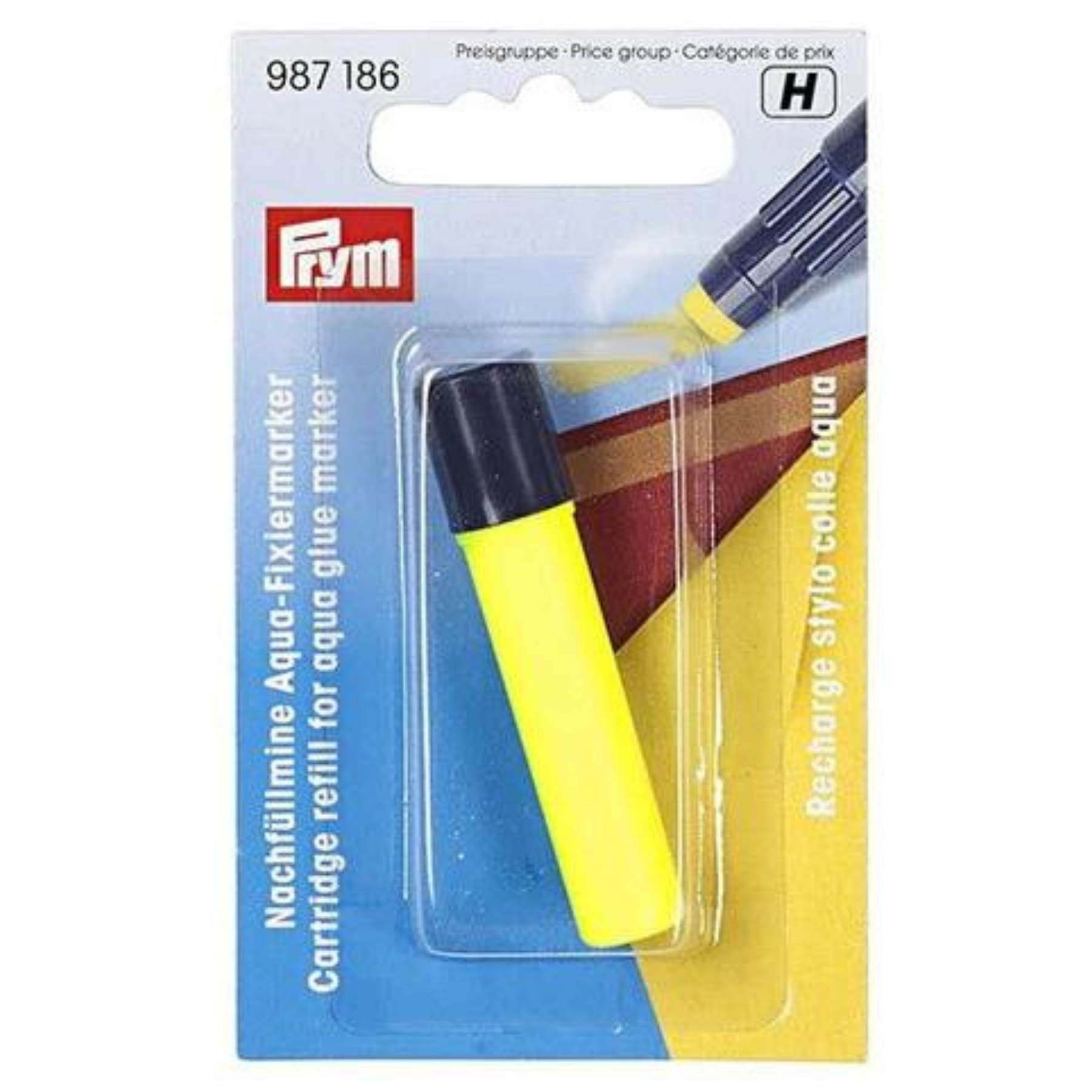 Prym refill aqua fixing marker, water-soluble