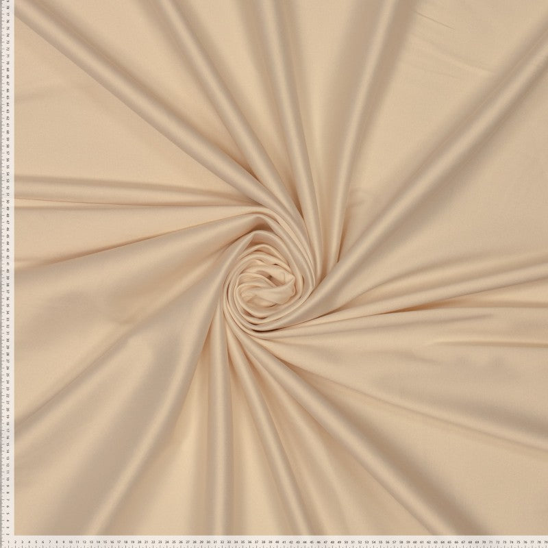 No. 1788 Baumwoll-Stretch Satin ecru