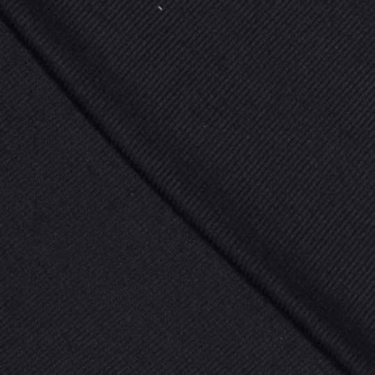 No. 1962 Rippstoff Viskose schwarz