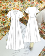 DIY kit dress Julia midi length