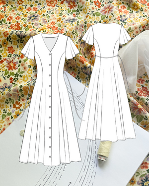 DIY kit dress Julia midi length