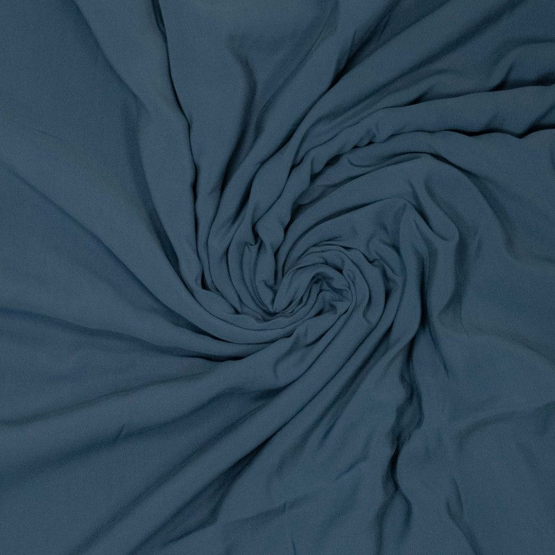 No. 1802 Viskose Cupro Touch jeansblau
