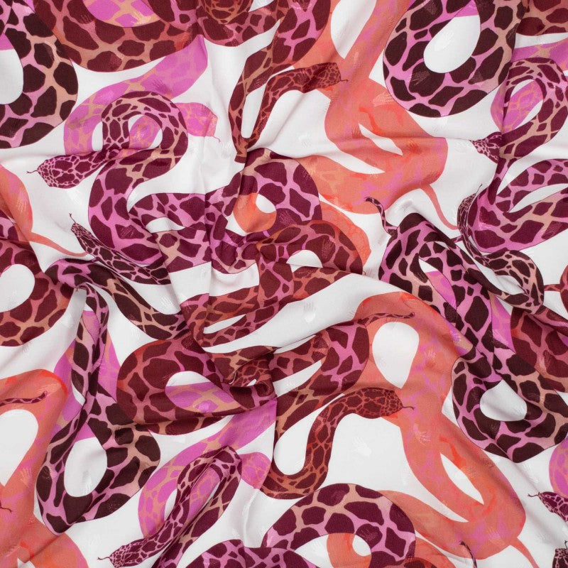 No. 2097 Viskose Jacquard Schlangen