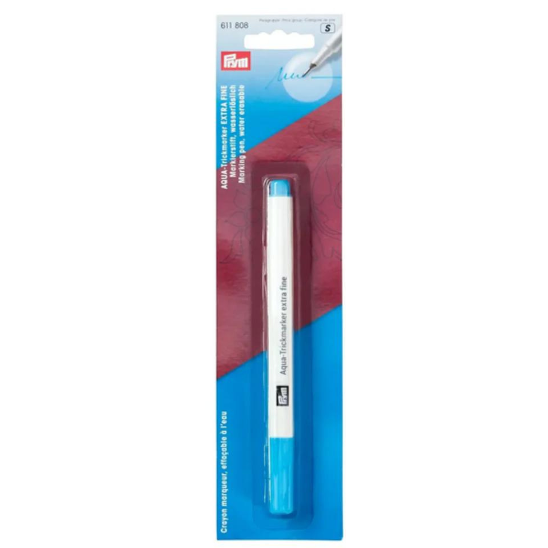 Aqua trick marker extra fine, water-soluble