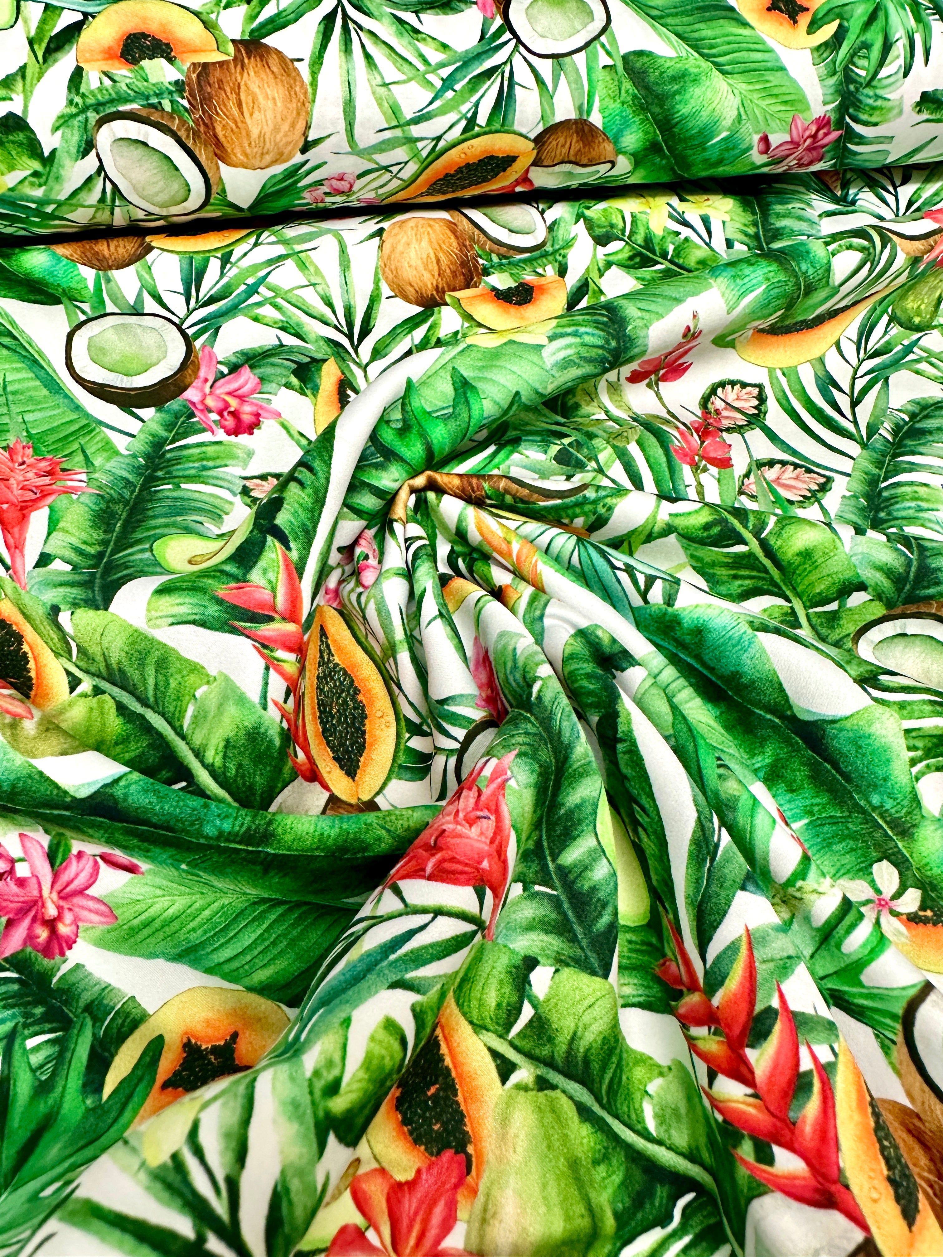 No. 1943 feiner Baumwollsatin tropisch