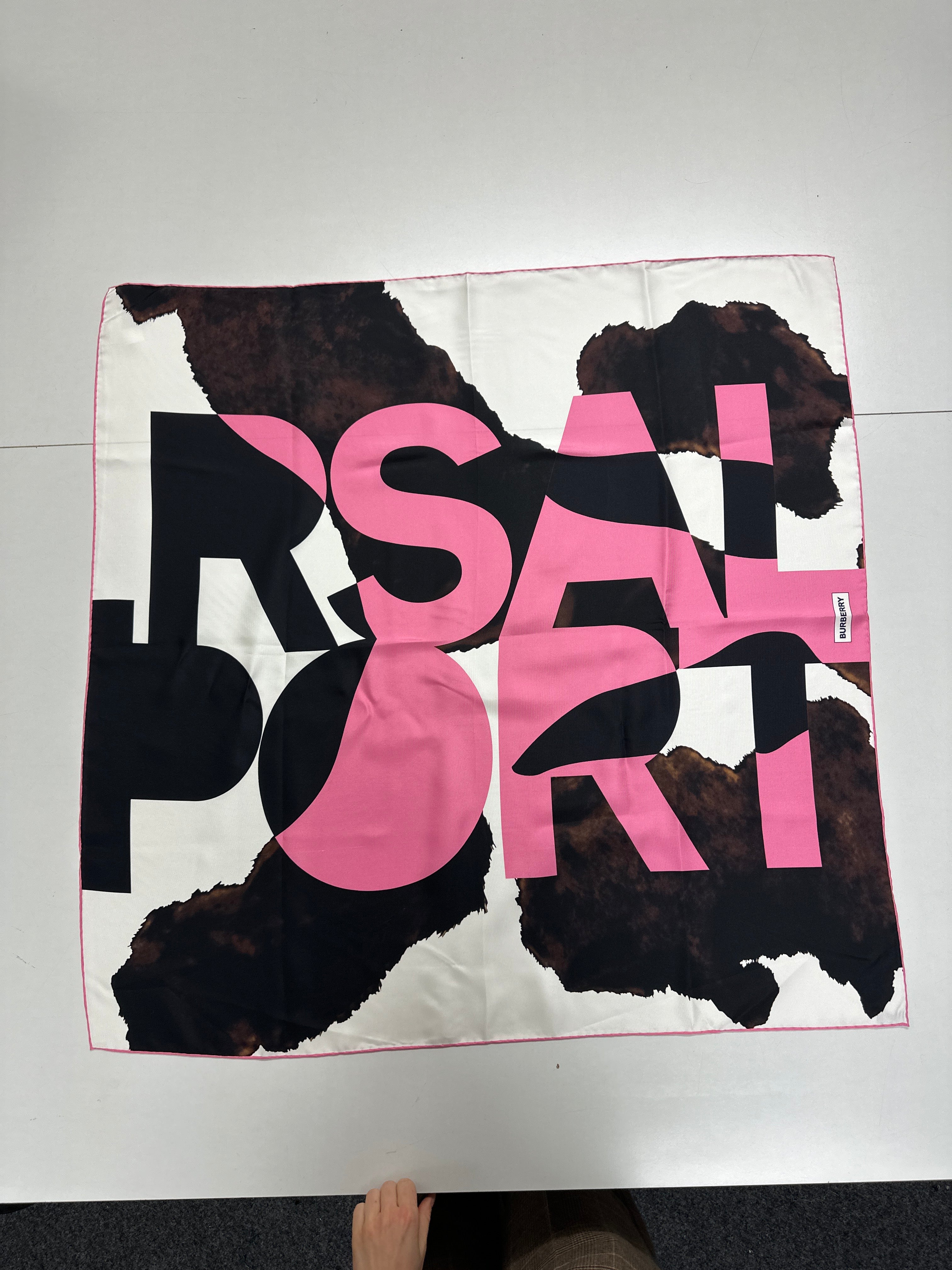 2 Seidenschal Burbe**y 90x90