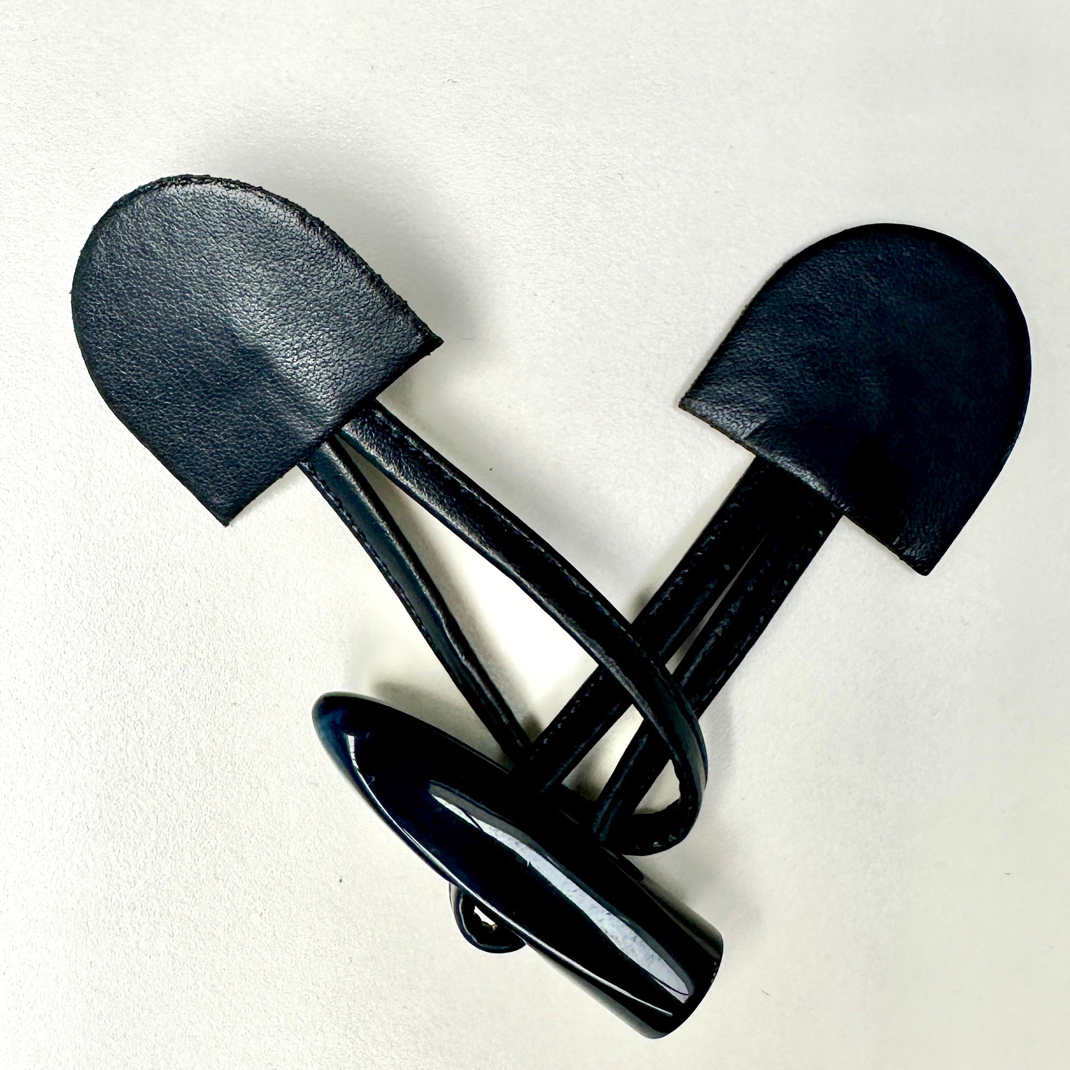 Dufflecoatverschluss dunkelblau 1 Stück