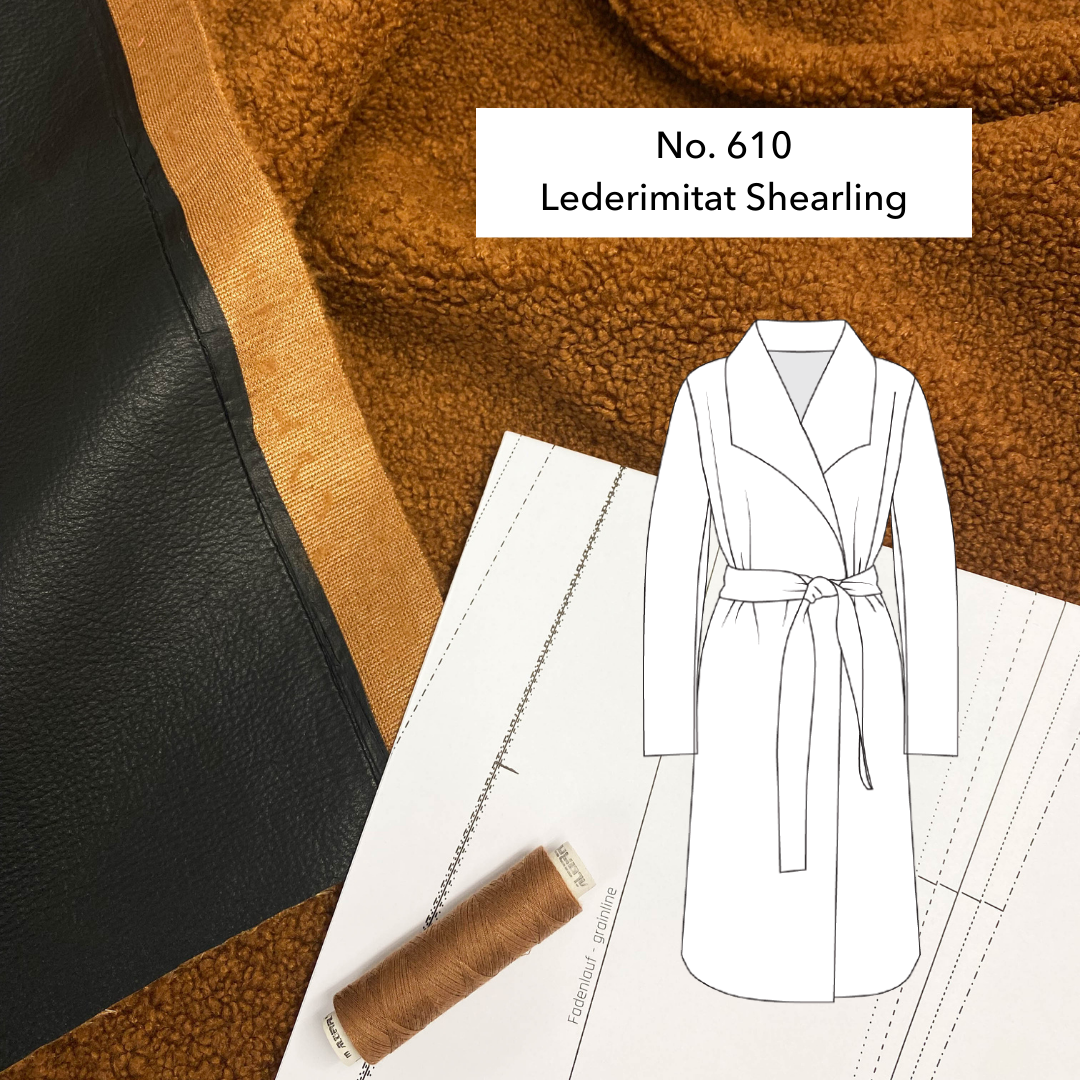 Set DIY Manteau éponge sans doublure