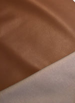 No. 1040 Stretch-Lederimitat braun
